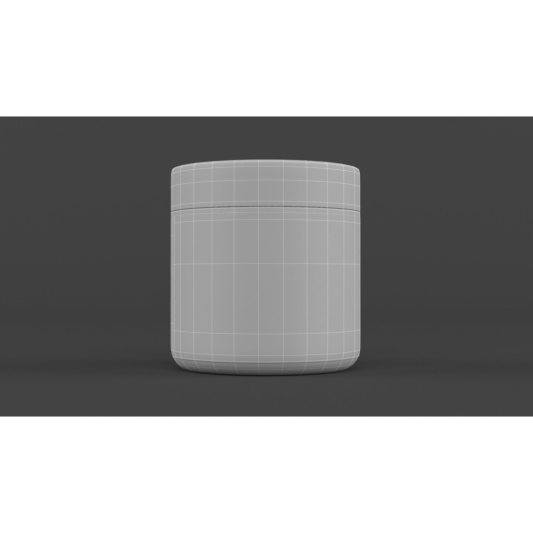 Protein Powder 3D Model – High Poly Game Asset, FBX, PBR Textures - View 13