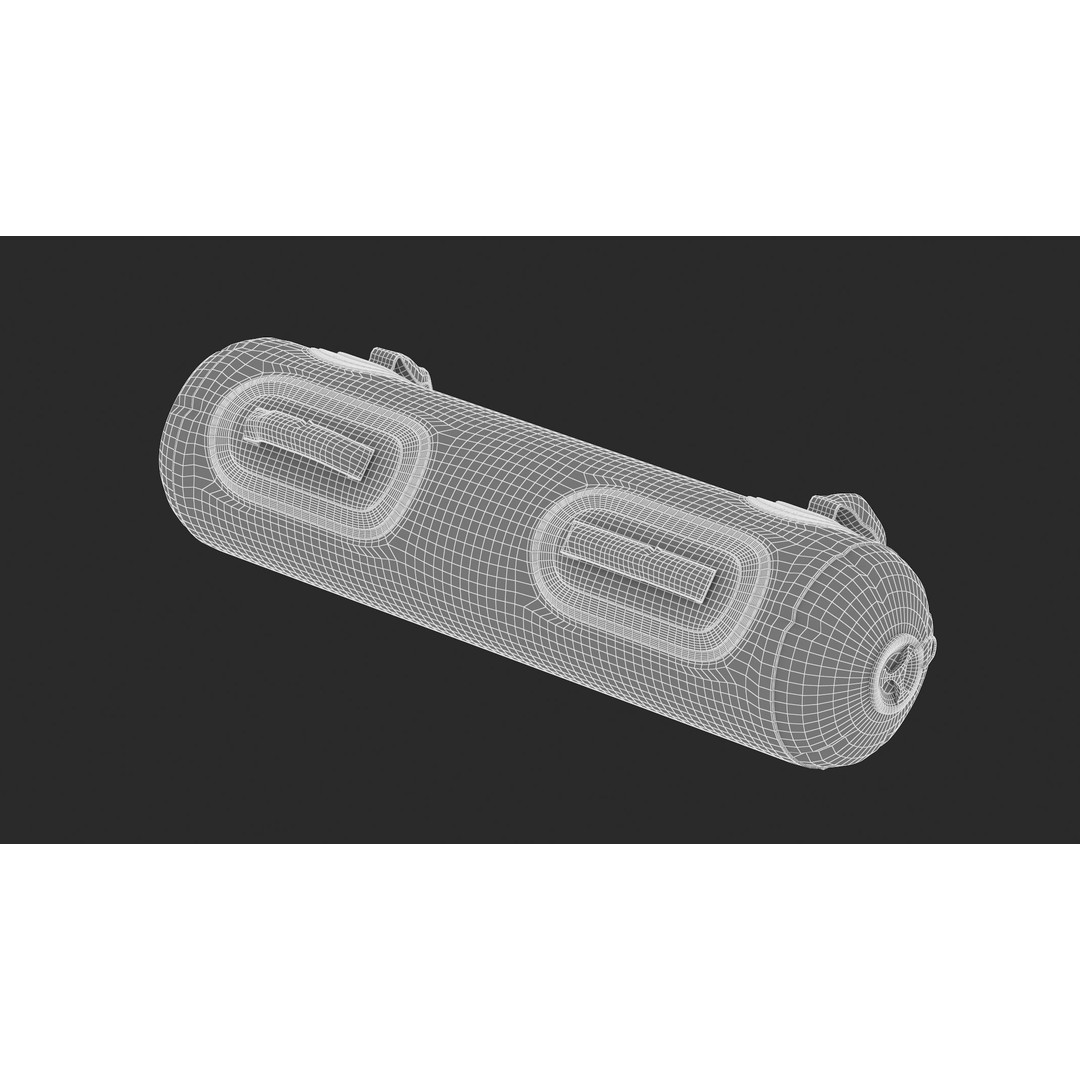 Aqua Bag 3D Model – Realistic Fitness Equipment, PBR Textures, FBX - View 14