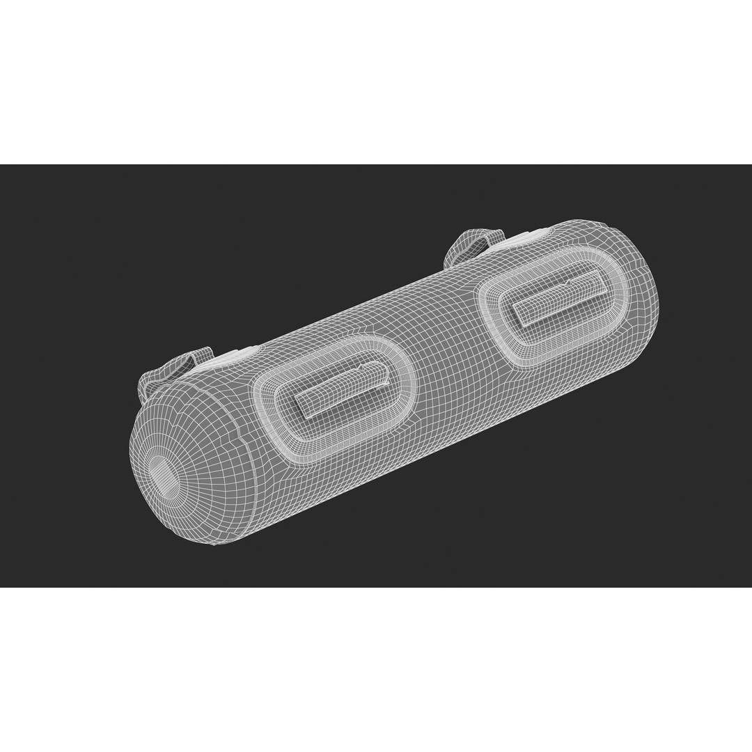 Aqua Bag 3D Model – Realistic Fitness Equipment, PBR Textures, FBX - View 16