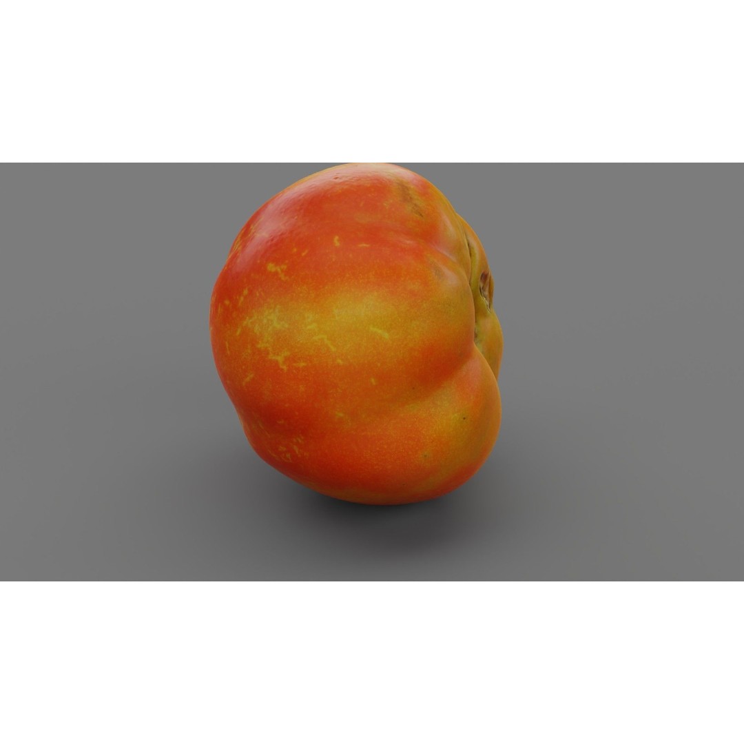 Tomato 3D Model – High Poly Photorealistic Asset for Rendering - View 31