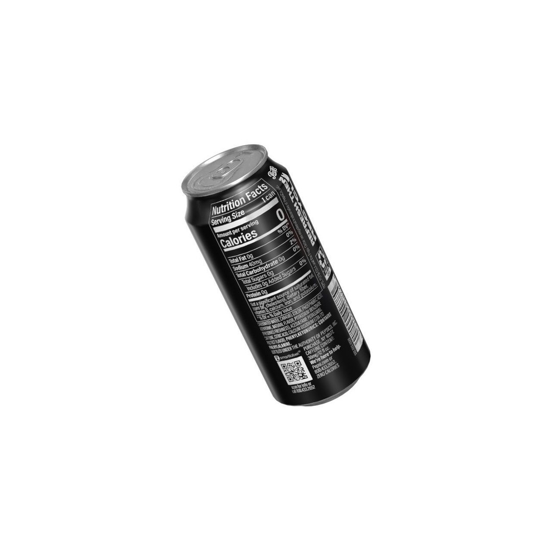 Pepsi Zero Drink Can 3D Model – Low Poly PBR Beverage Asset, FBX - View 16