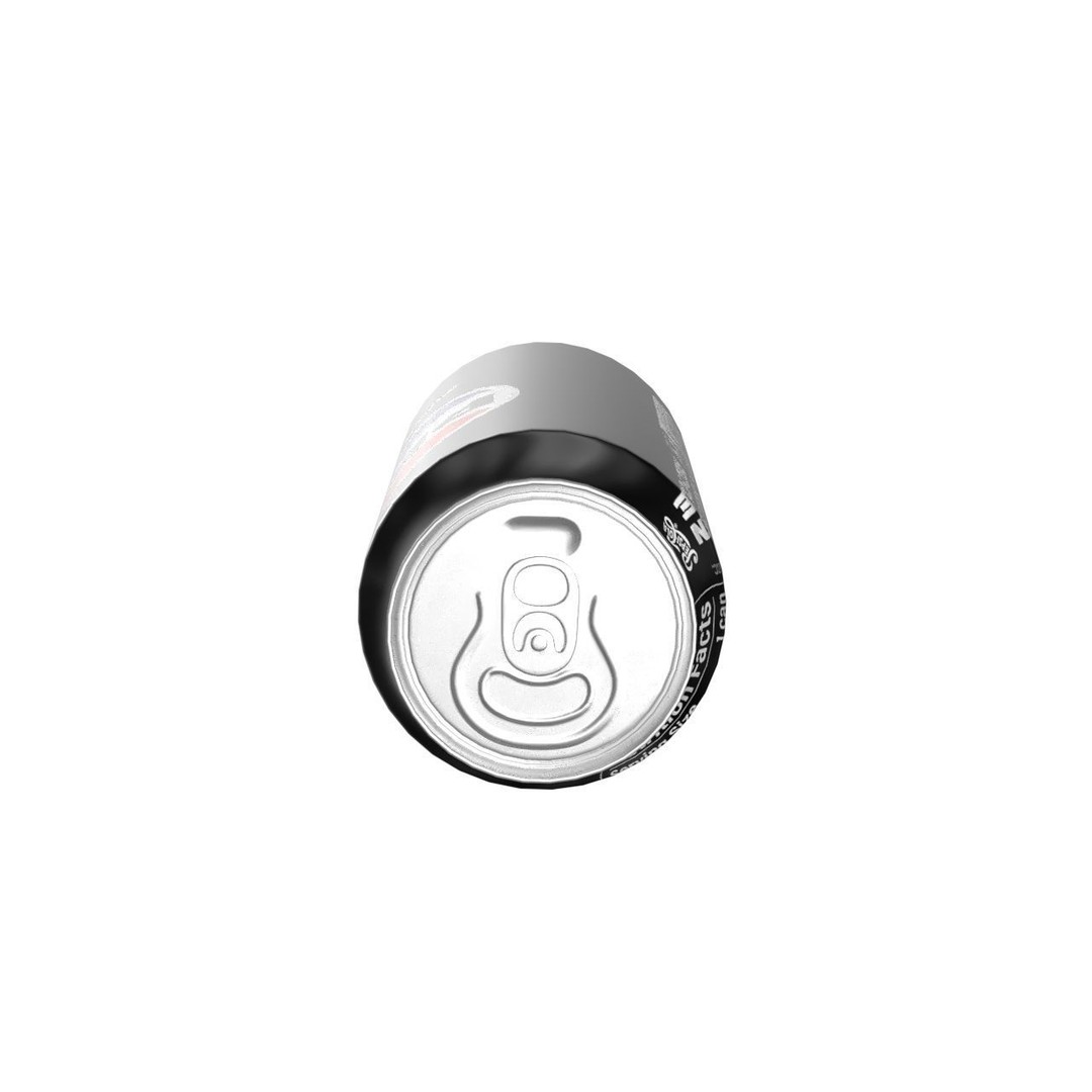 Pepsi Zero Drink Can 3D Model – Low Poly PBR Beverage Asset, FBX - View 17