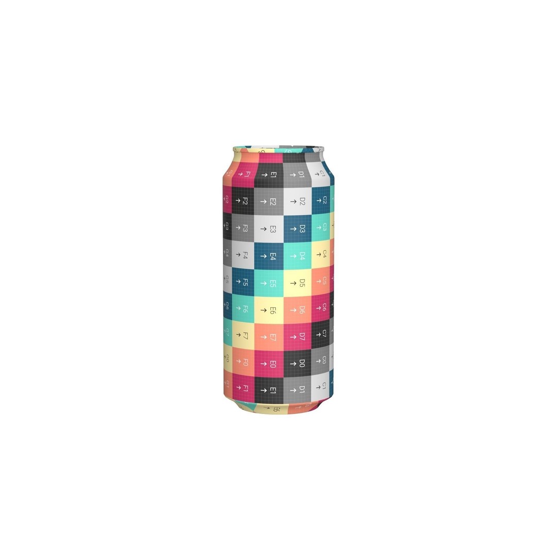 Pepsi Zero Drink Can 3D Model – Low Poly PBR Beverage Asset, FBX - View 19