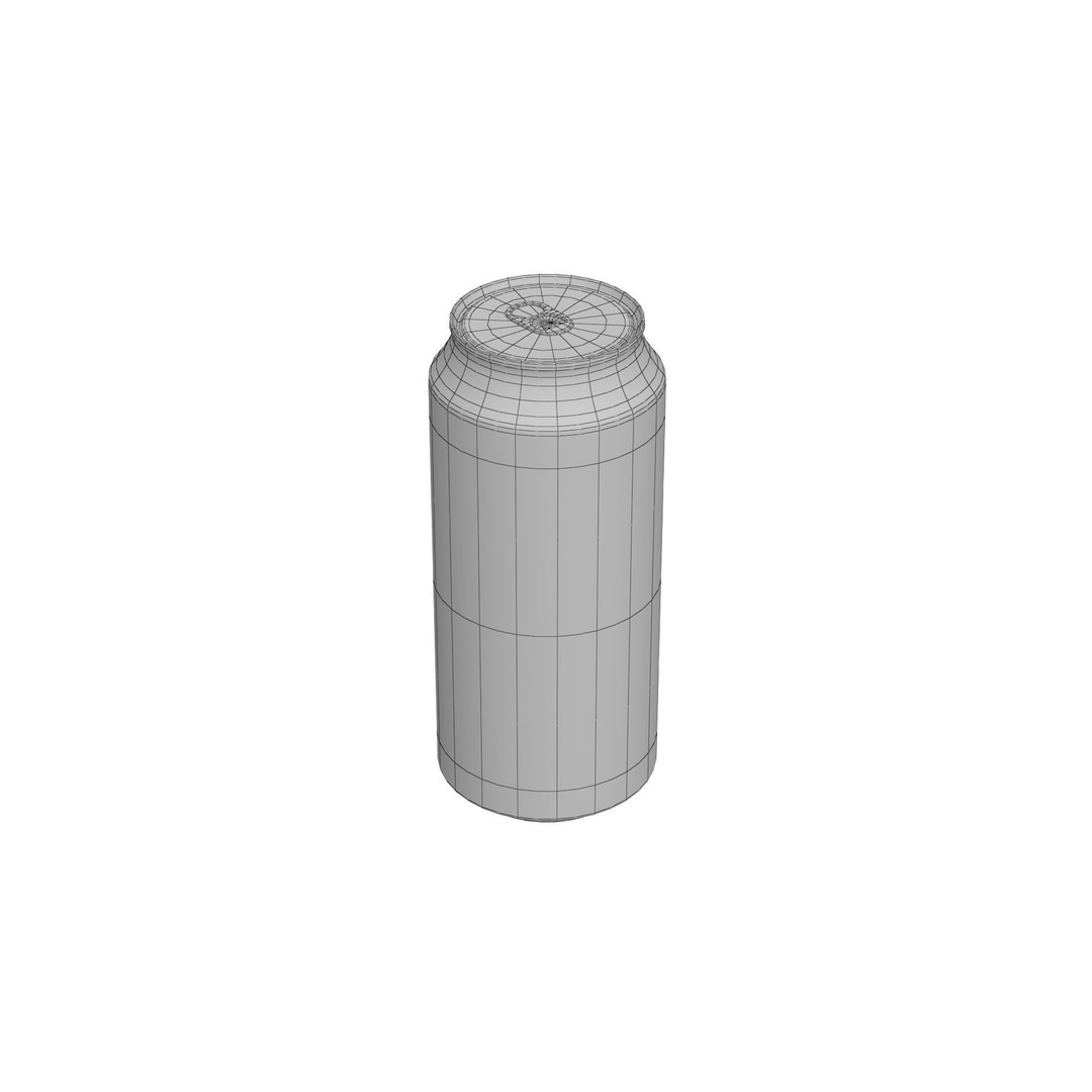 Pepsi Zero Drink Can 3D Model – Low Poly PBR Beverage Asset, FBX - View 24