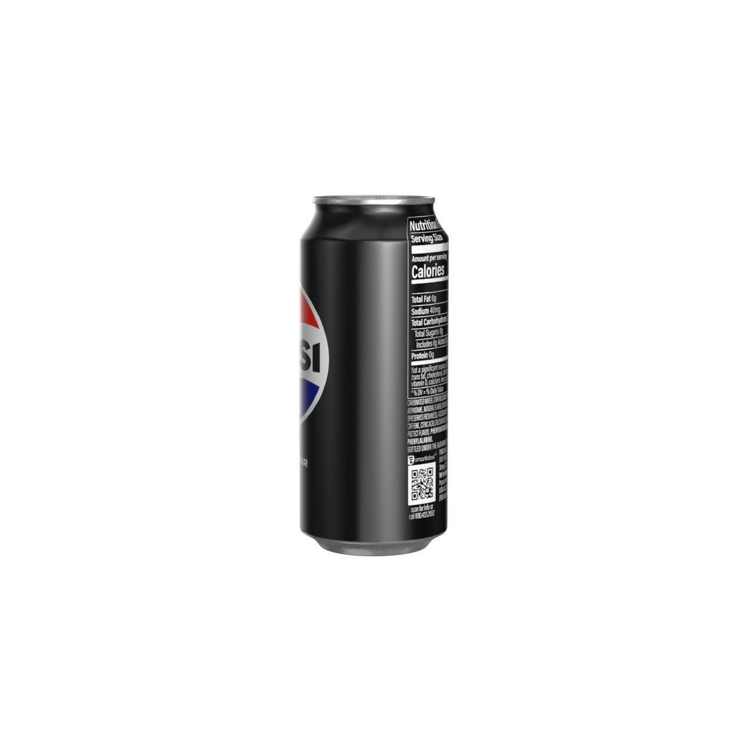 Pepsi Zero Drink Can 3D Model – Low Poly PBR Beverage Asset, FBX - View 7