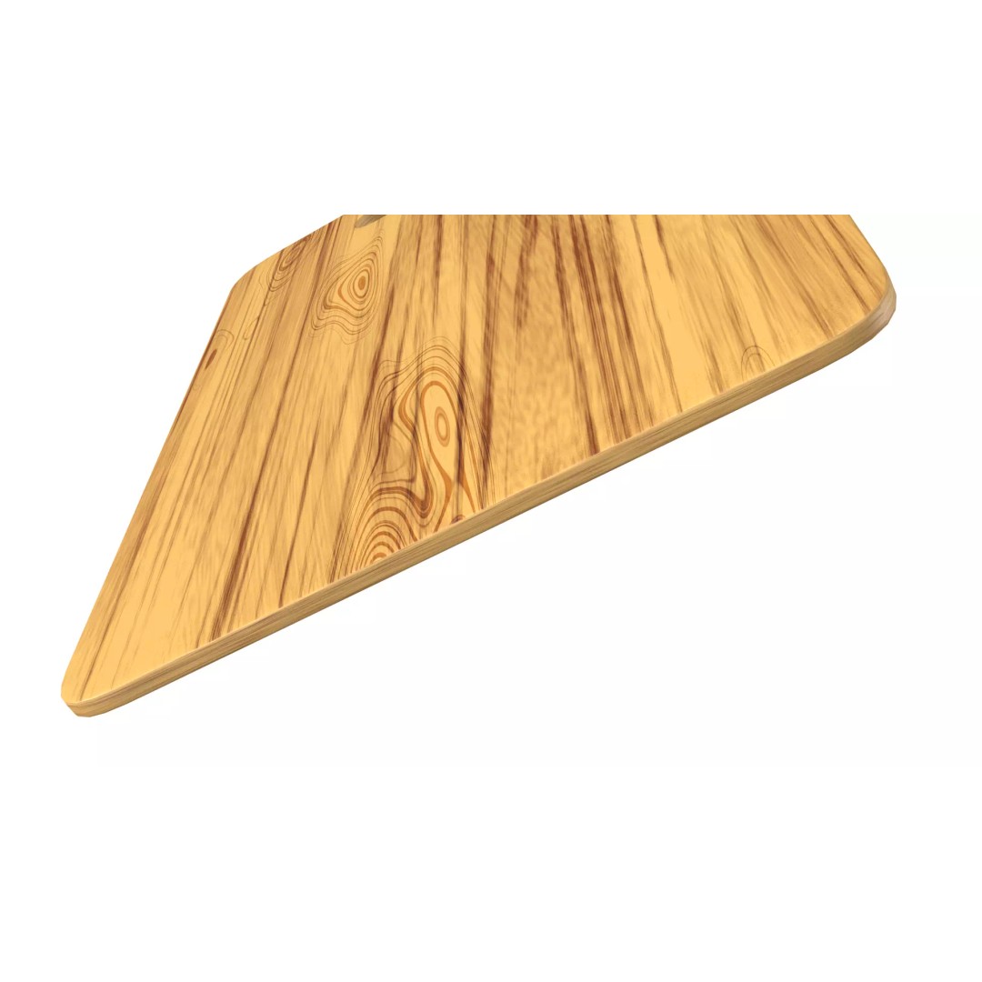 Chopping Board 3D Model – Low Poly PBR Kitchen Asset, FBX/OBJ - View 4