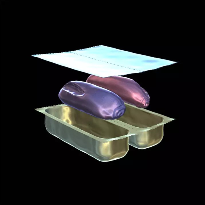 Sandwich Rolls 3D Model – High-Quality Food Asset, PBR Textures - View 10
