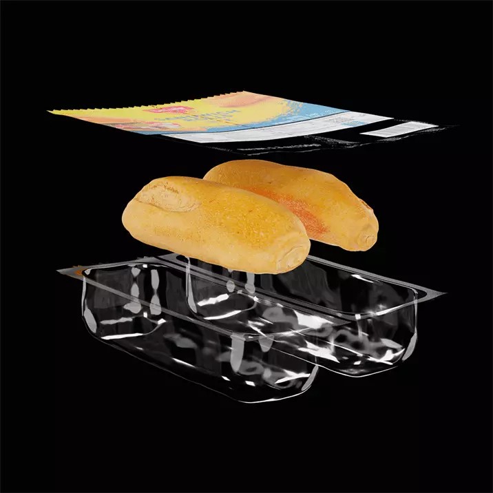 Sandwich Rolls 3D Model – High-Quality Food Asset, PBR Textures - View 8