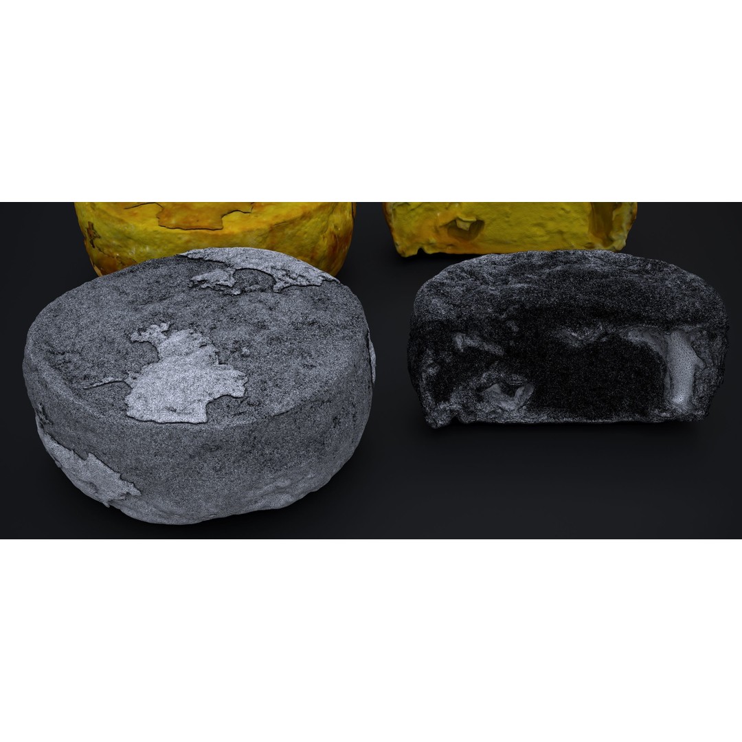 Egg Omelette Quiche 3D Model – Realistic Food Asset, FBX & OBJ - View 12