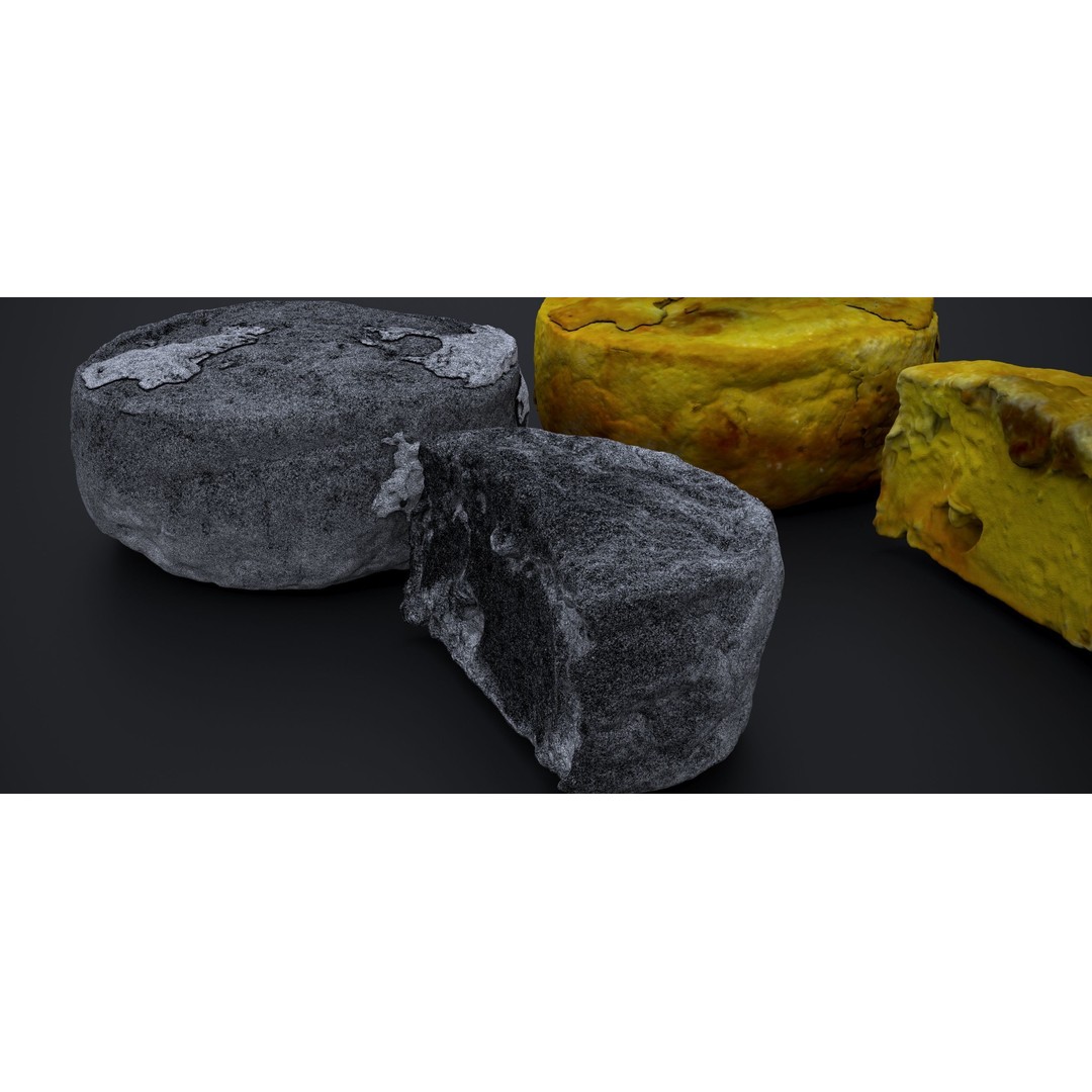 Egg Omelette Quiche 3D Model – Realistic Food Asset, FBX & OBJ - View 13