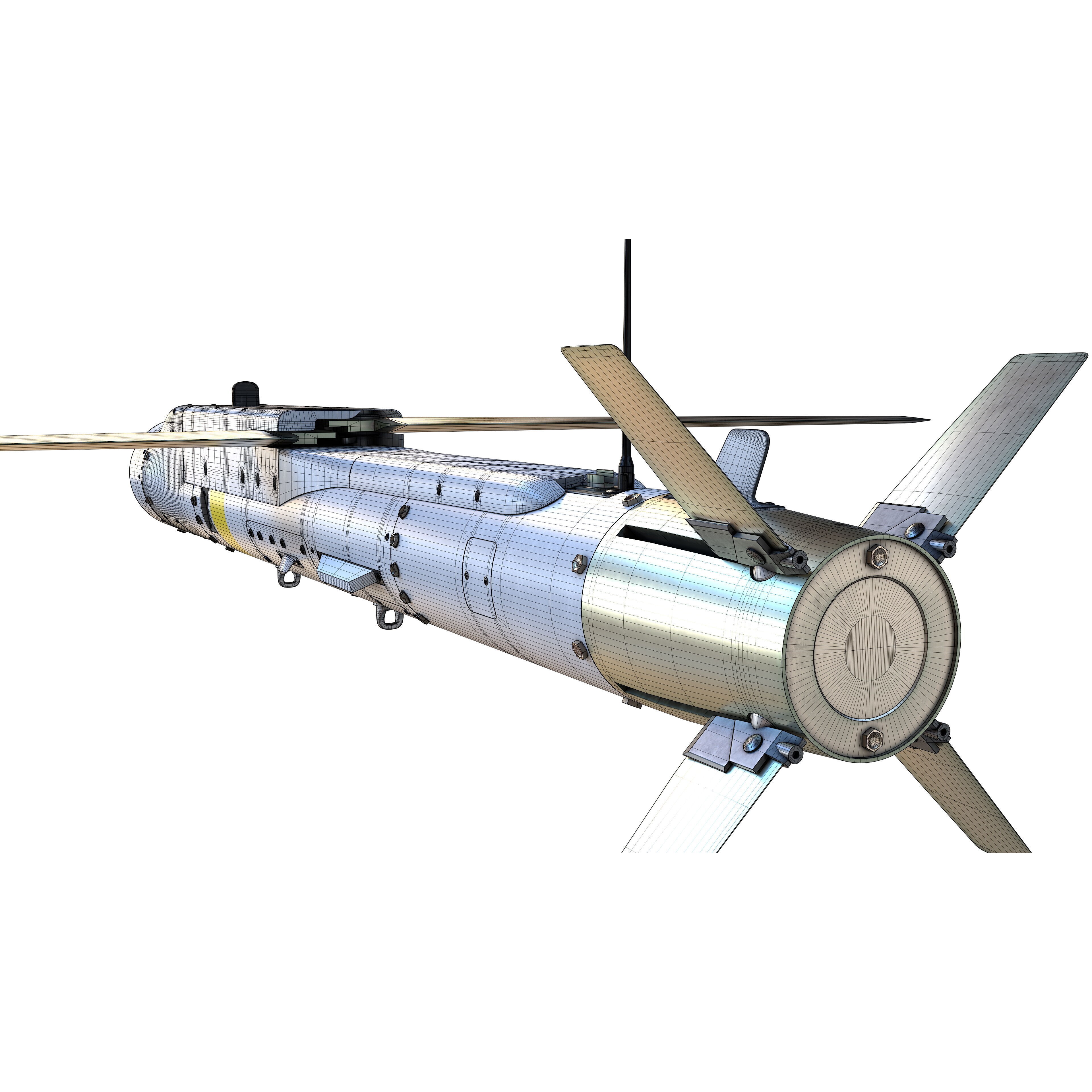 GBU-53B StormBreaker - PBR Game-Ready 3D Model - View 20