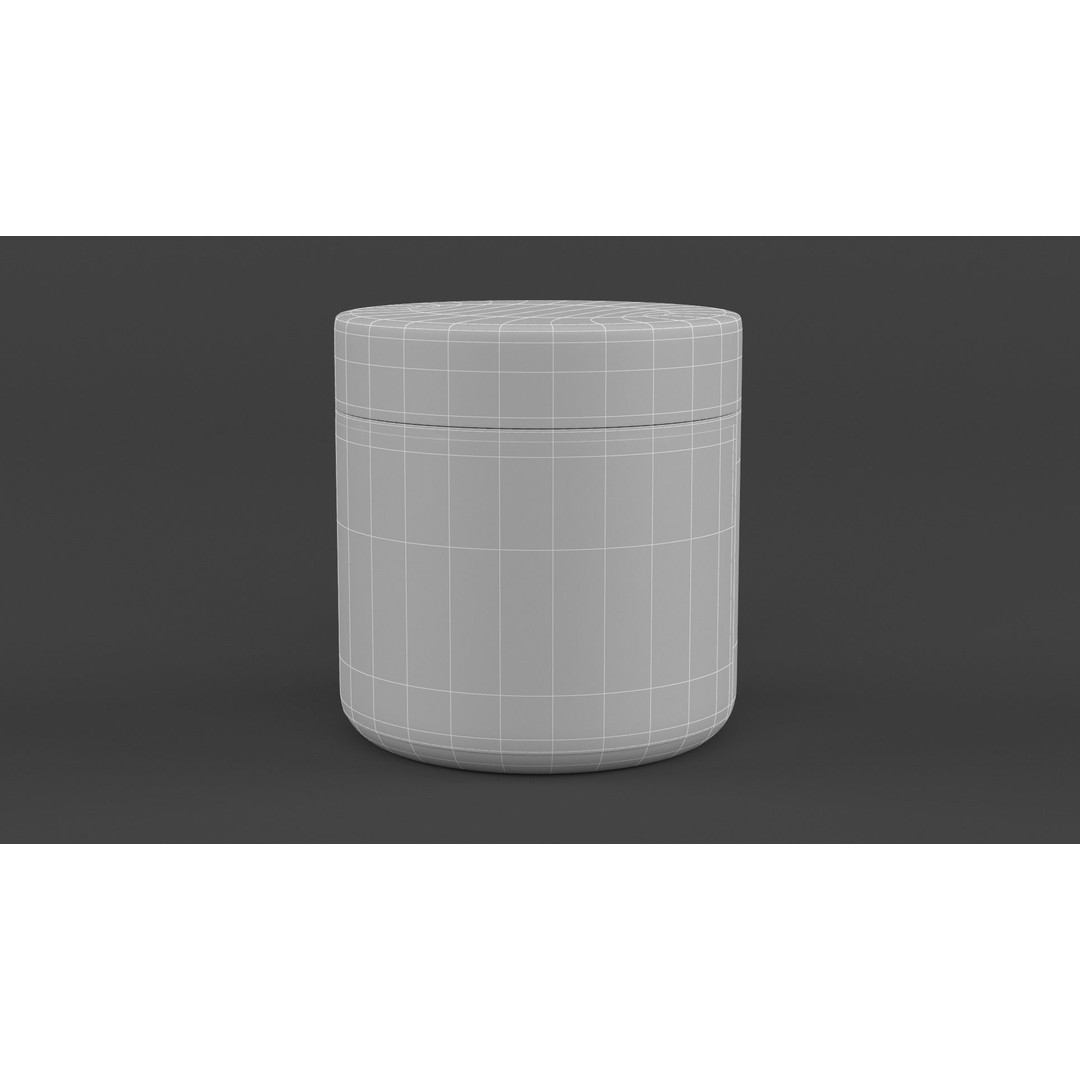Protein Powder 3D Model – Realistic PBR Game Asset, FBX