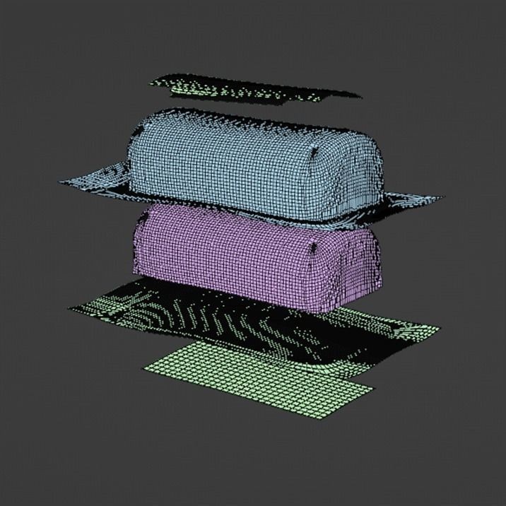 Goat Cheese 3D Model – High-Quality Food Asset with Textures - View 10
