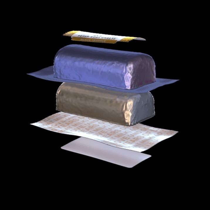 Goat Cheese 3D Model – High-Quality Food Asset with Textures - View 9