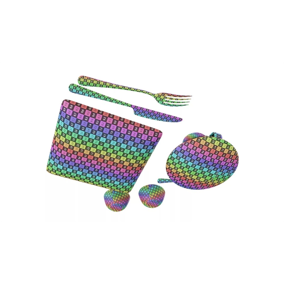 Breakfast 3D Model – PBR Textured Assets, Blender & FBX Formats - View 11