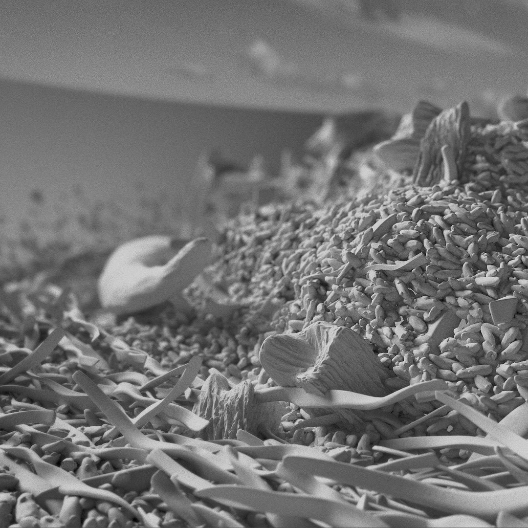 Uzbek Pilaf 3D Model – High Poly Food Asset, FBX & OBJ Formats - View 9