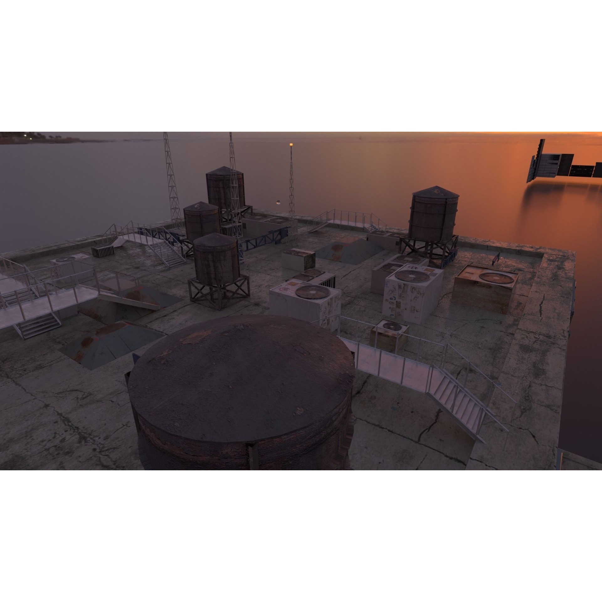 High Detailed Modern City Model Pack - Game-Ready 3D Model - View 11