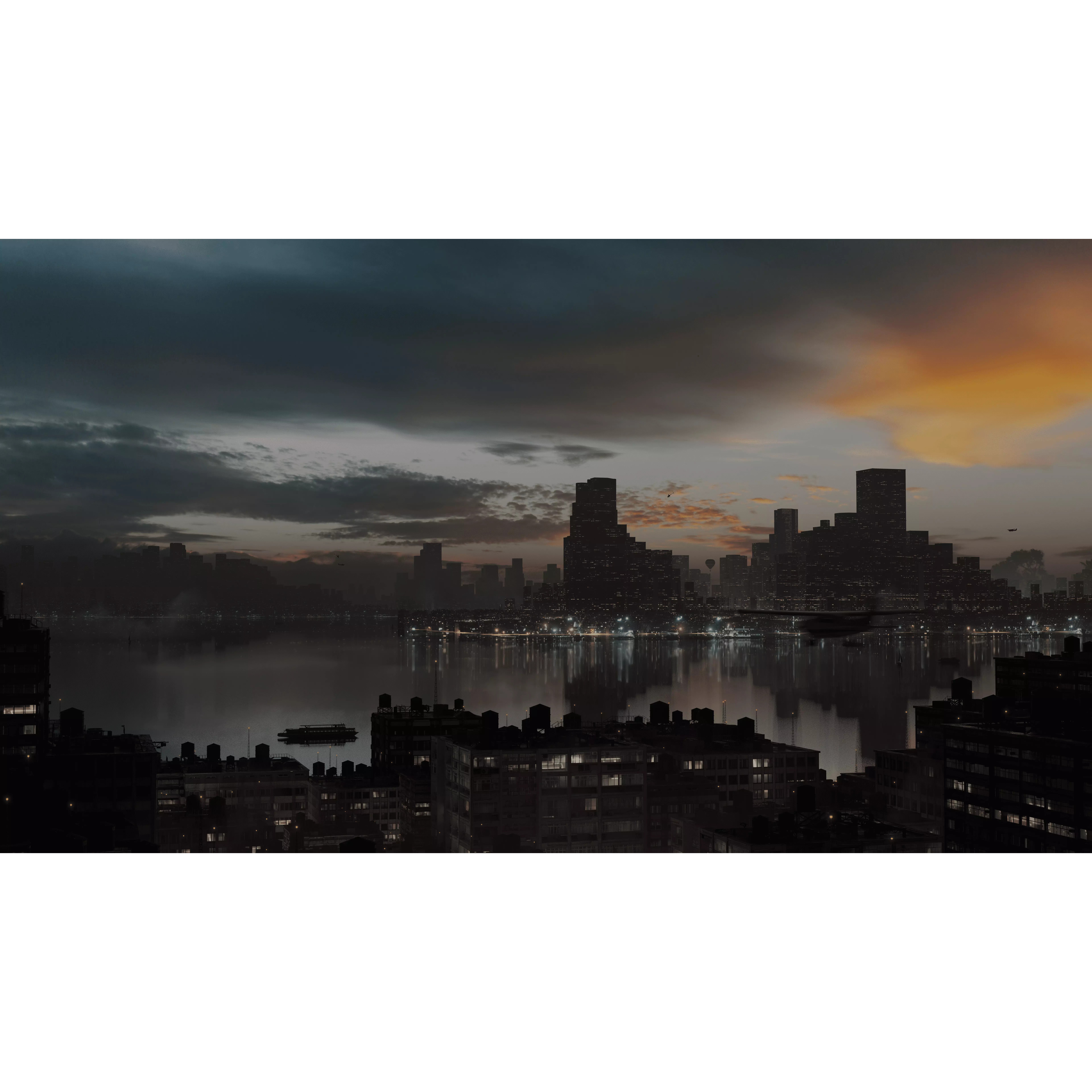 High Detailed Modern City Model Pack - Game-Ready 3D Model - View 2