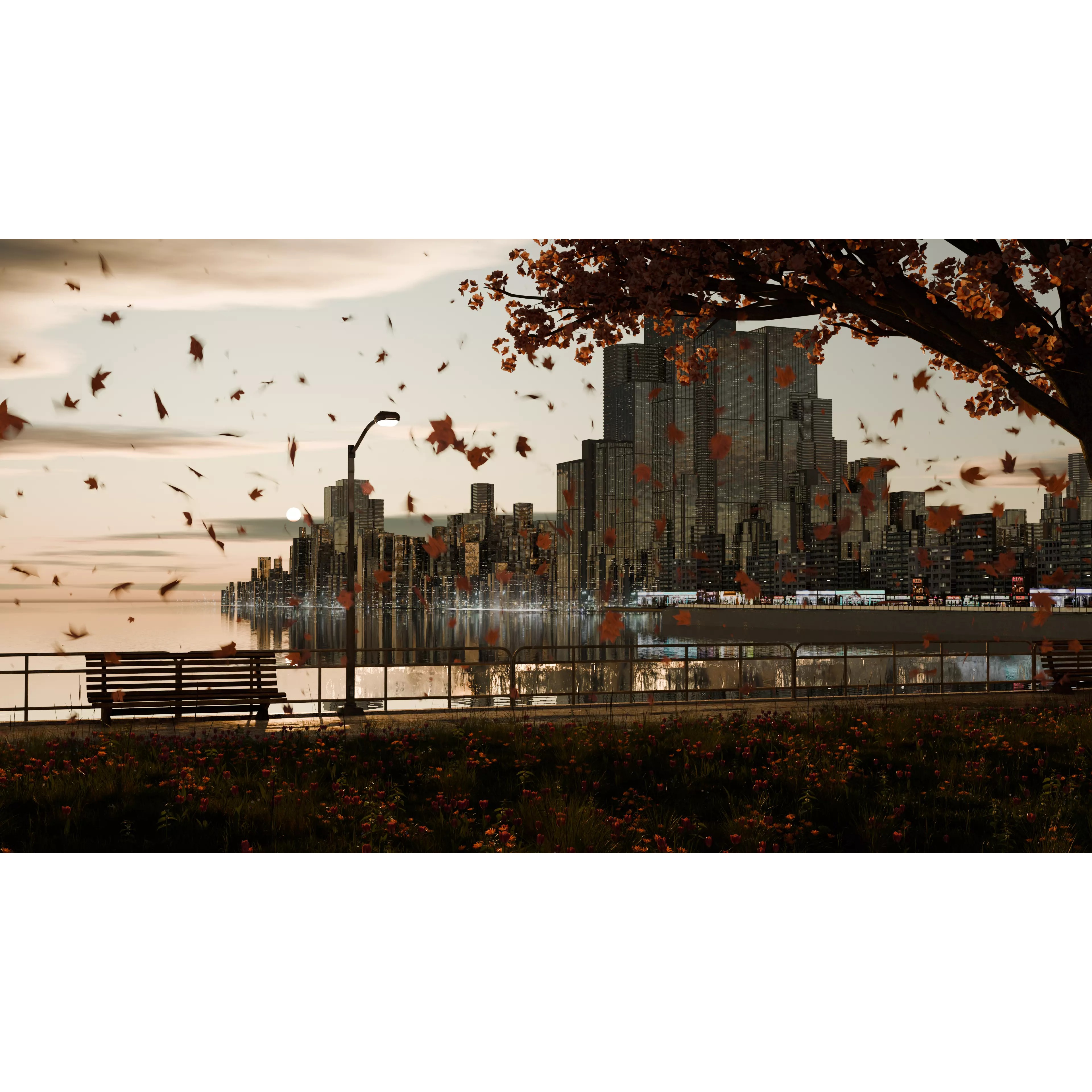 High Detailed Modern City Model Pack - Game-Ready 3D Model - View 9