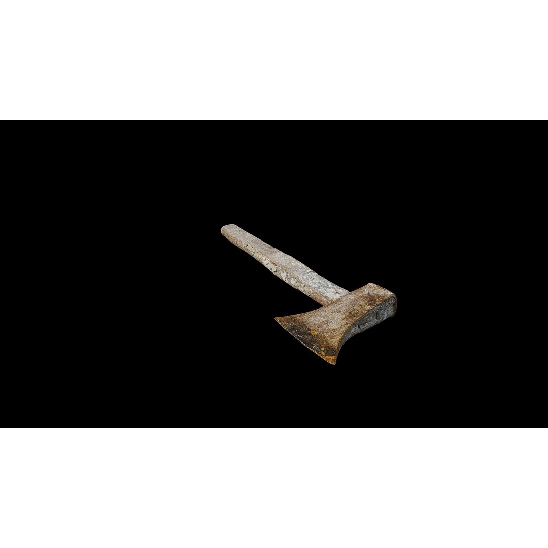 Axe 3D Model – Low Poly Game Asset with PBR Textures, FBX - View 8