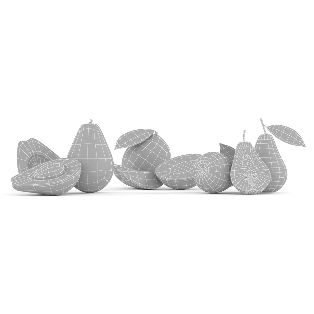Fruit Collection 3D Model – High Quality Organic Assets, FBX - View 9