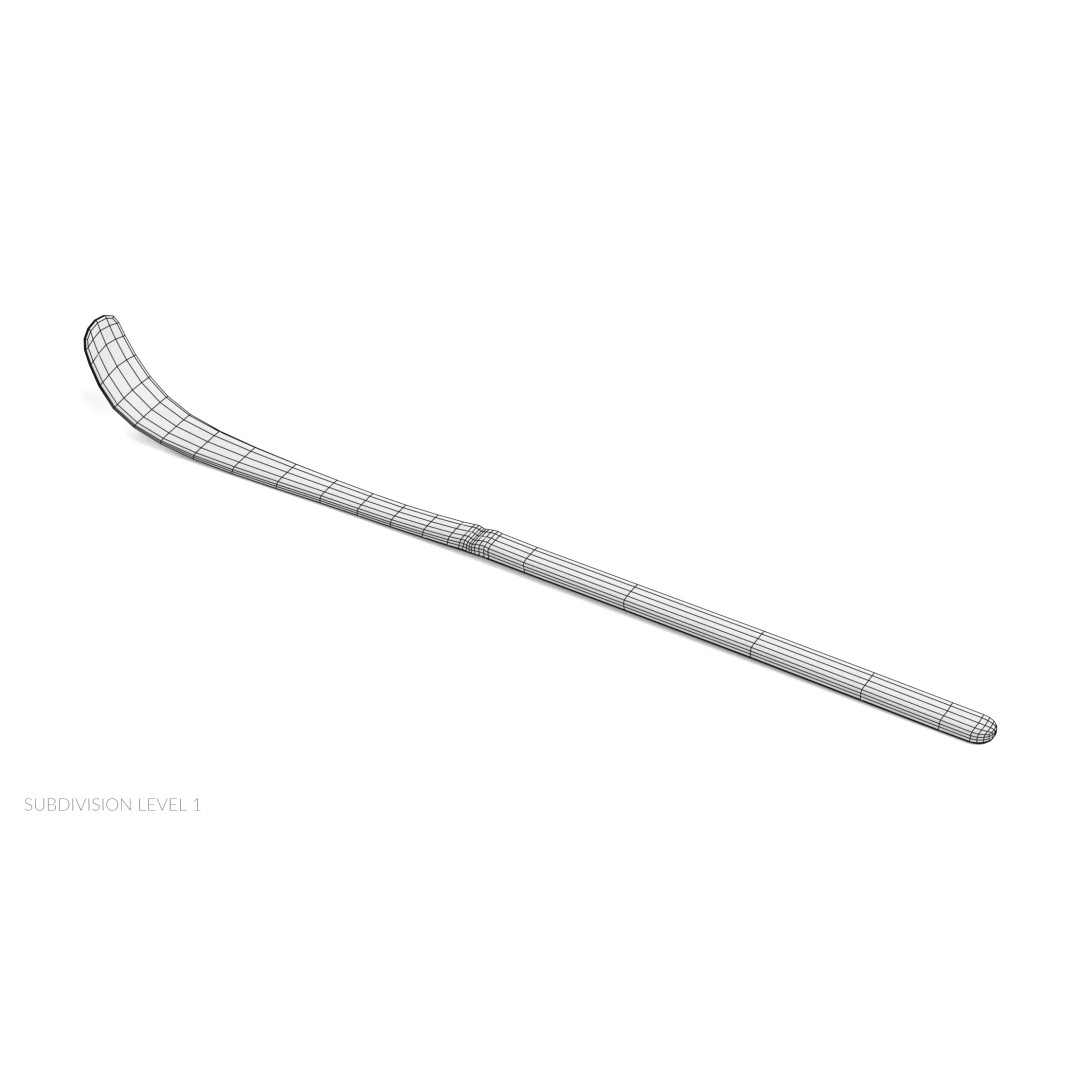 Matcha Spoon 3D Model – Traditional Bamboo Chashaku for Tea Preparation - View 14