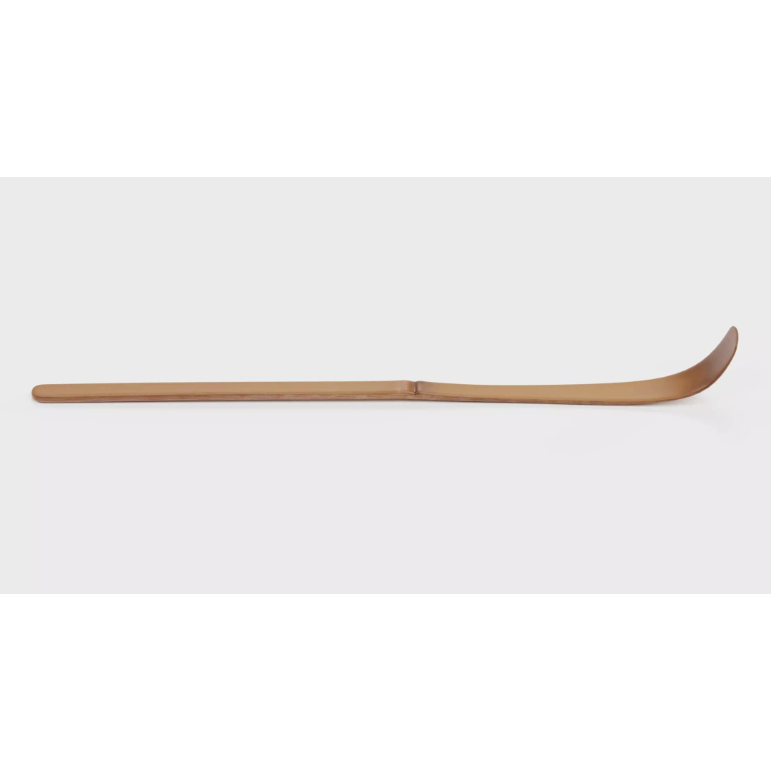 Matcha Spoon 3D Model – Traditional Bamboo Chashaku for Tea Preparation - View 5