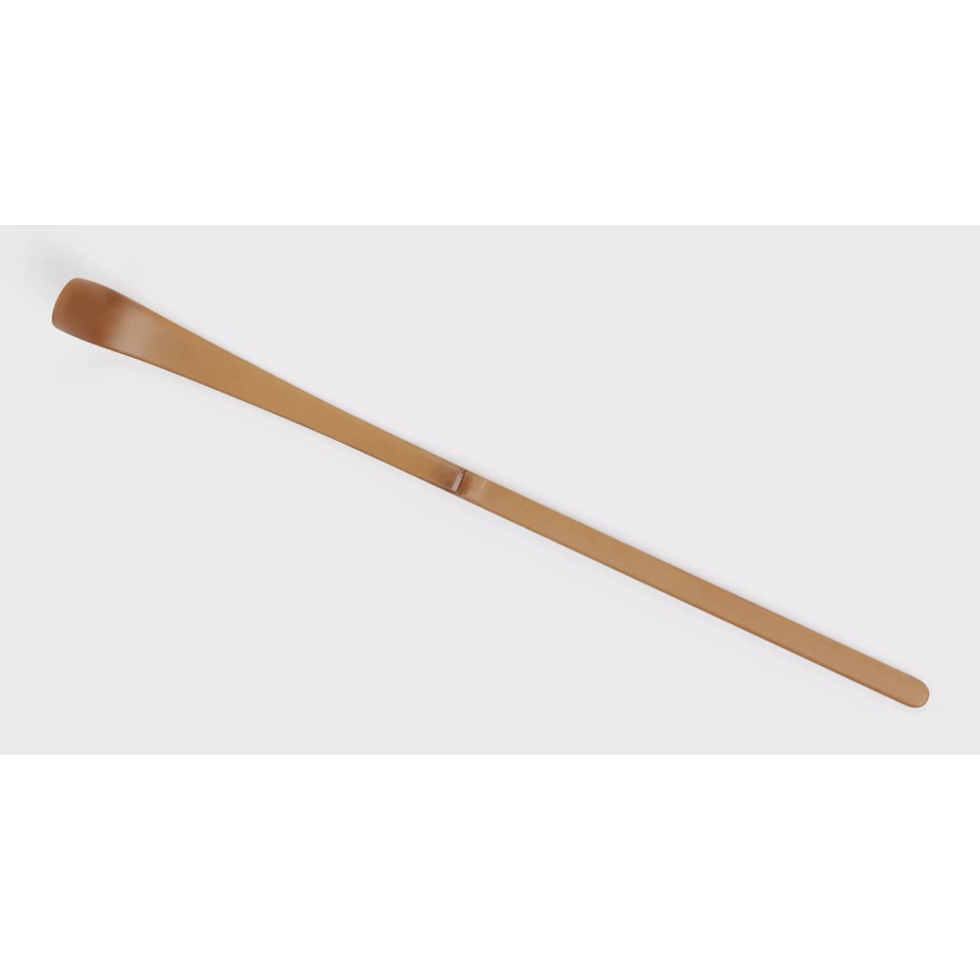 Matcha Spoon 3D Model – Traditional Bamboo Chashaku for Tea Preparation - View 7
