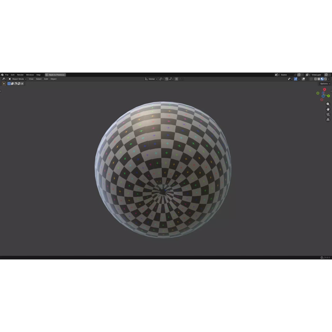 Apple 3D Model – Low Poly PBR Fruit Asset, FBX, OBJ - View 45