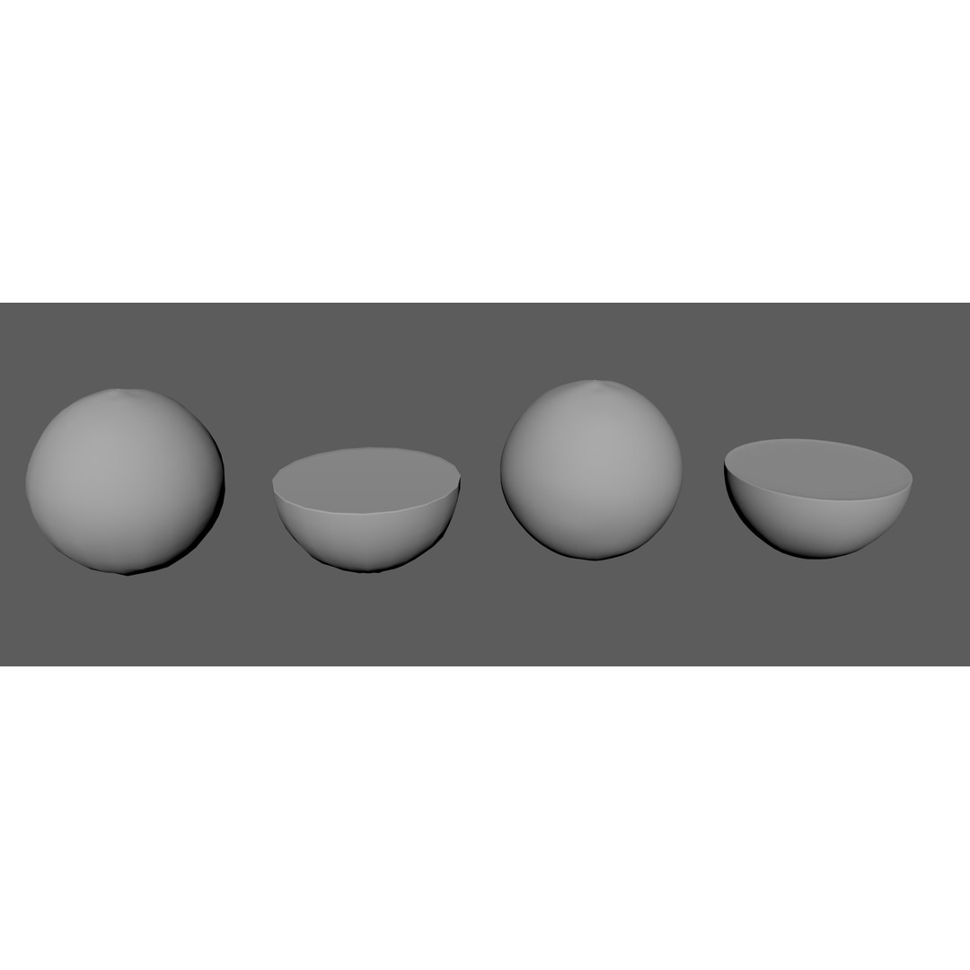 Fruit Pack 3D Model – Low Poly Game Asset, FBX, OBJ, PBR Textures - View 5