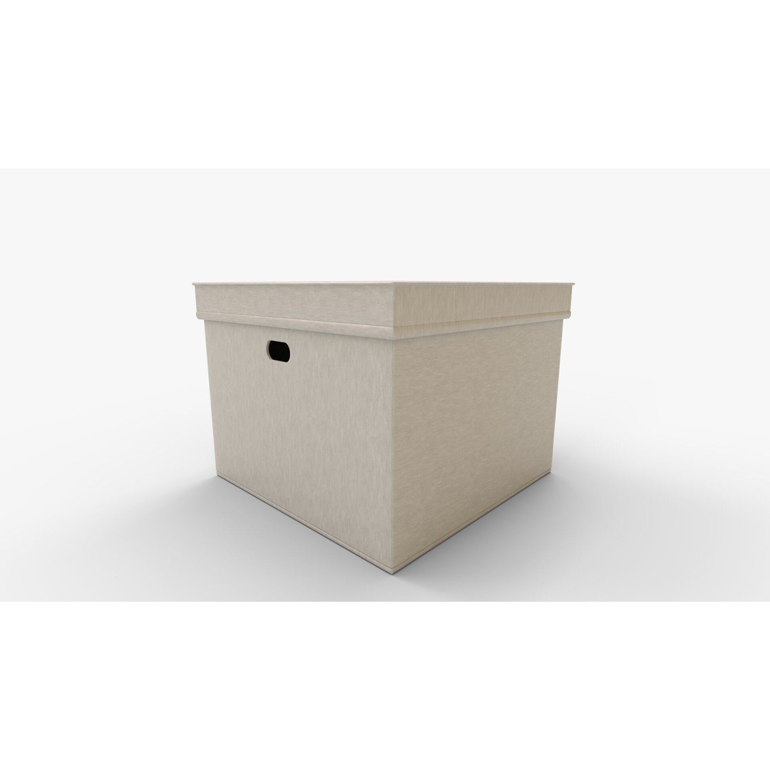 Sweater Bin 3D Model – High-Quality PBR Interior Asset, FBX, OBJ - View 2