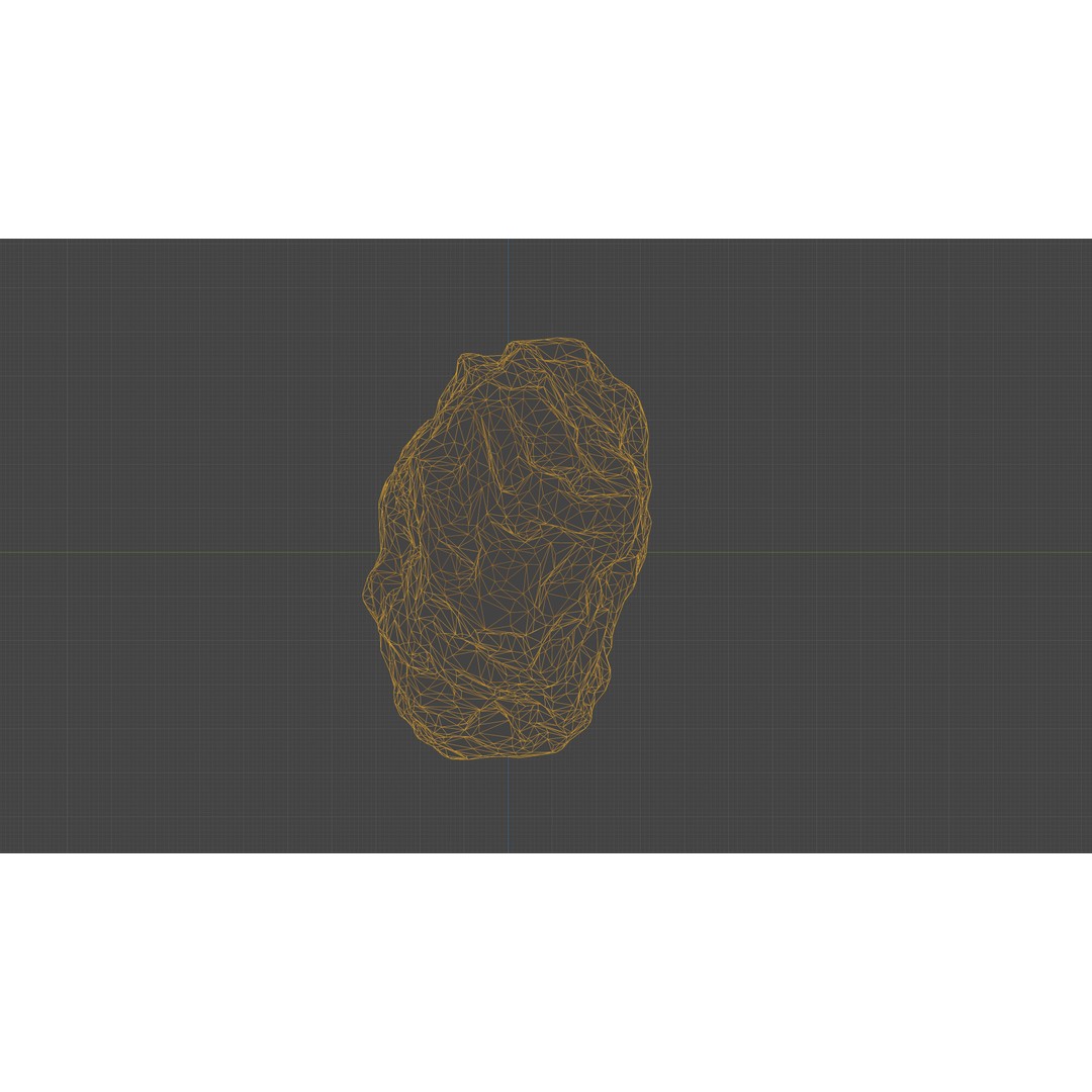 Dried Grape Raisin 3D Model – Low Poly Game Asset, FBX