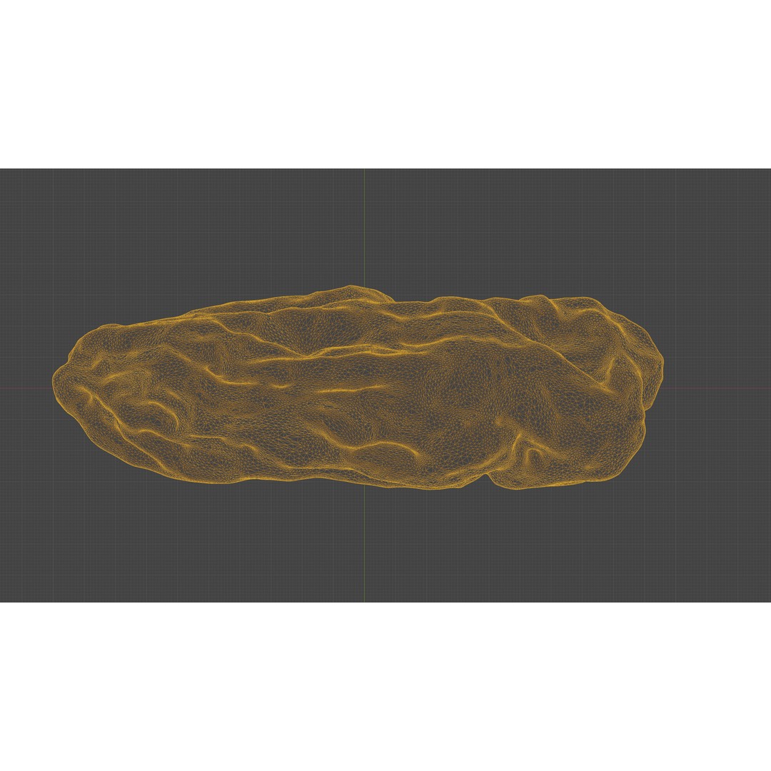 Dried Grape Raisin 3D Model – Low Poly Game Asset, FBX - View 18
