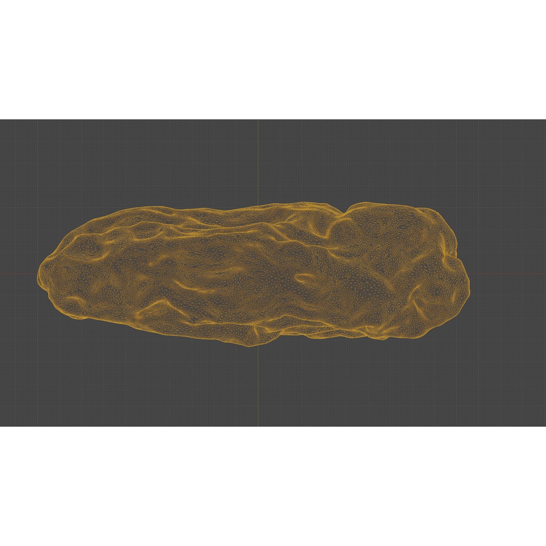 Dried Grape Raisin 3D Model – Low Poly Game Asset, FBX - View 19