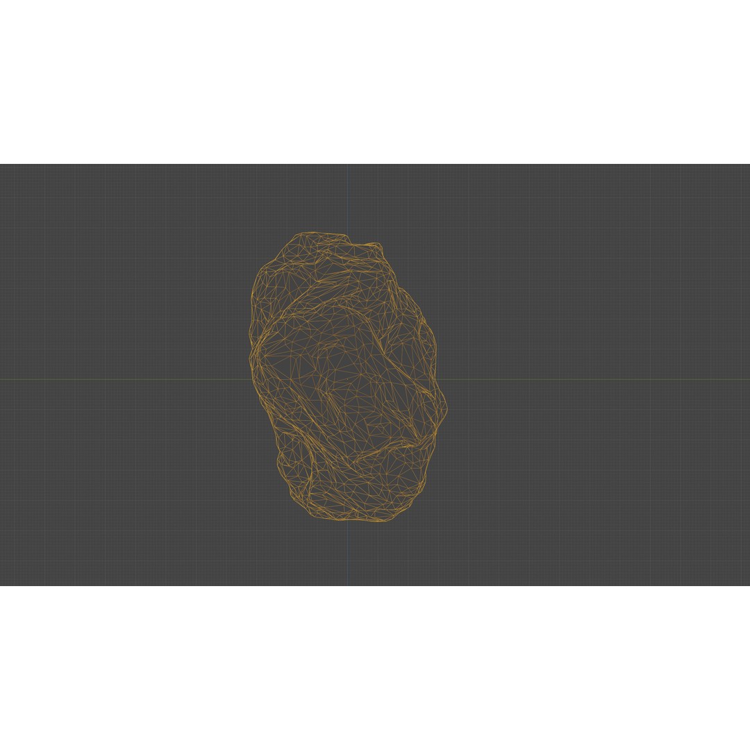 Dried Grape Raisin 3D Model – Low Poly Game Asset, FBX - View 33