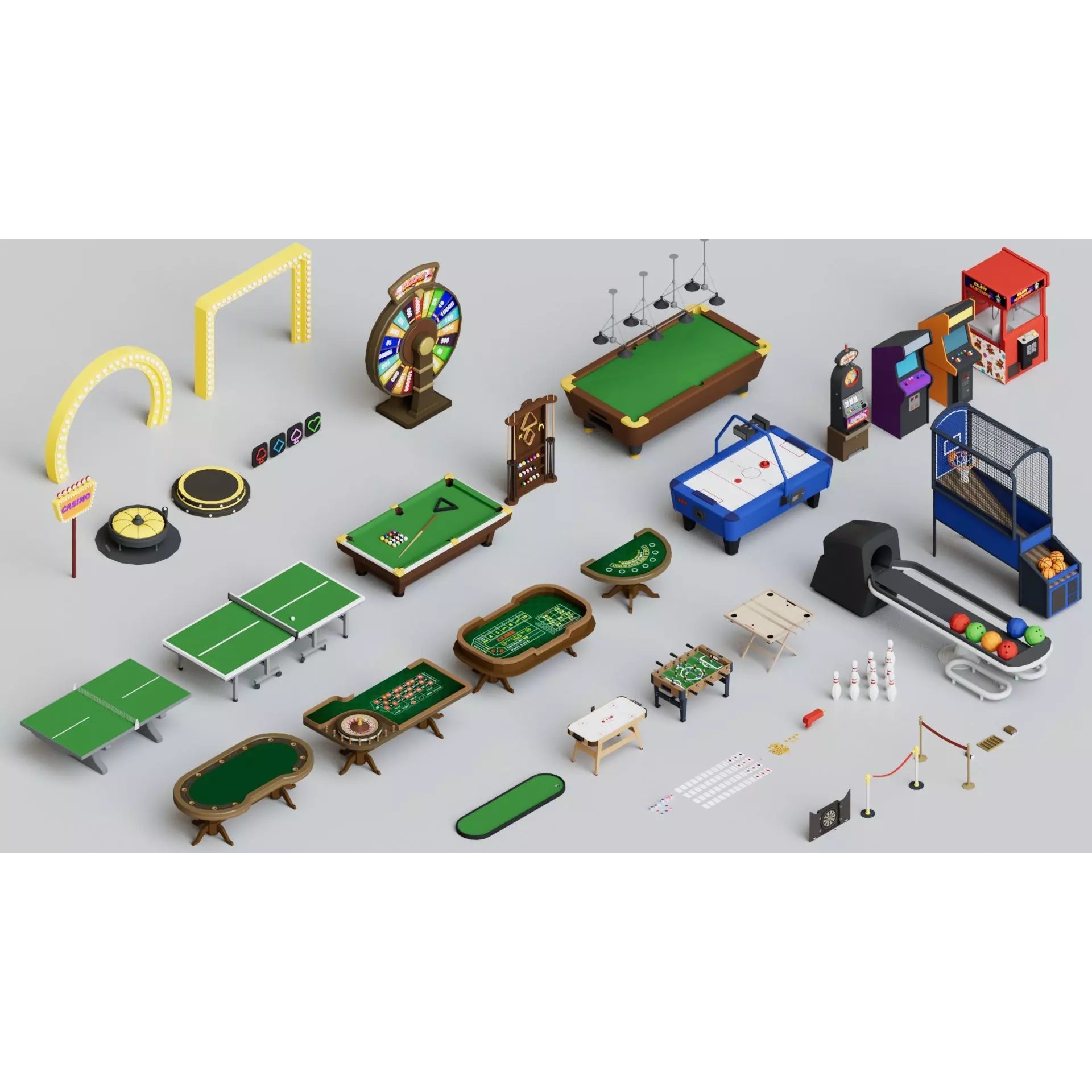 Ultimate Mega Pack - Low-Poly Game-Ready 3D Model - View 11