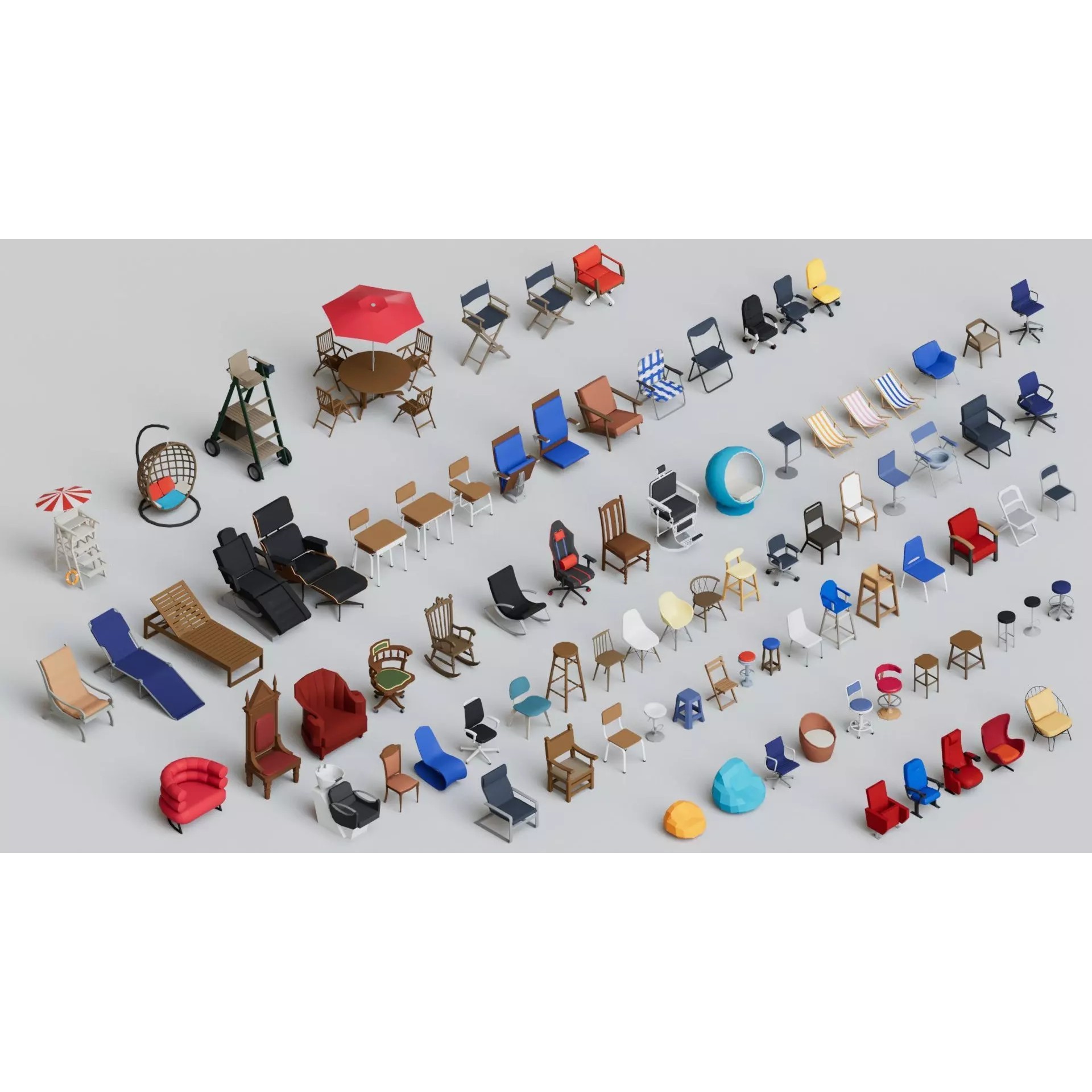 Ultimate Mega Pack - Low-Poly Game-Ready 3D Model - View 13