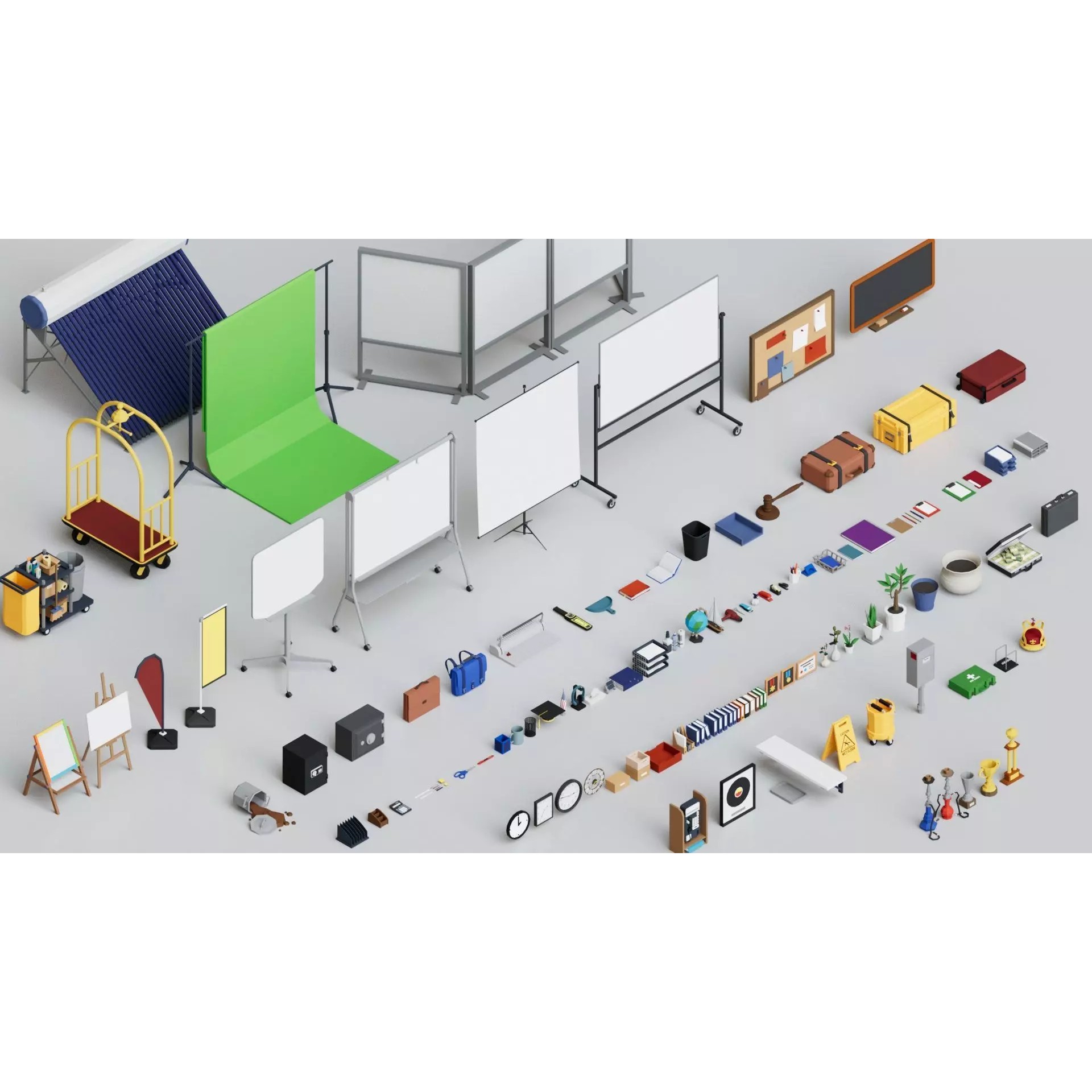 Ultimate Mega Pack - Low-Poly Game-Ready 3D Model - View 16