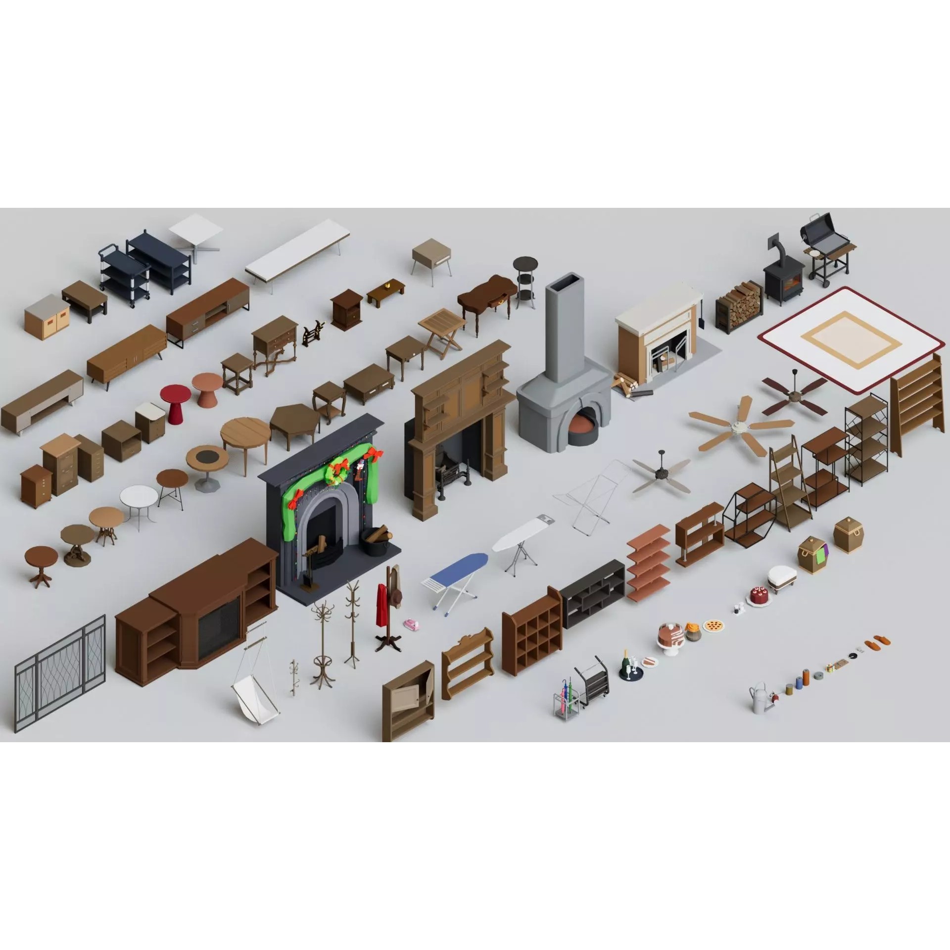 Ultimate Mega Pack - Low-Poly Game-Ready 3D Model - View 23