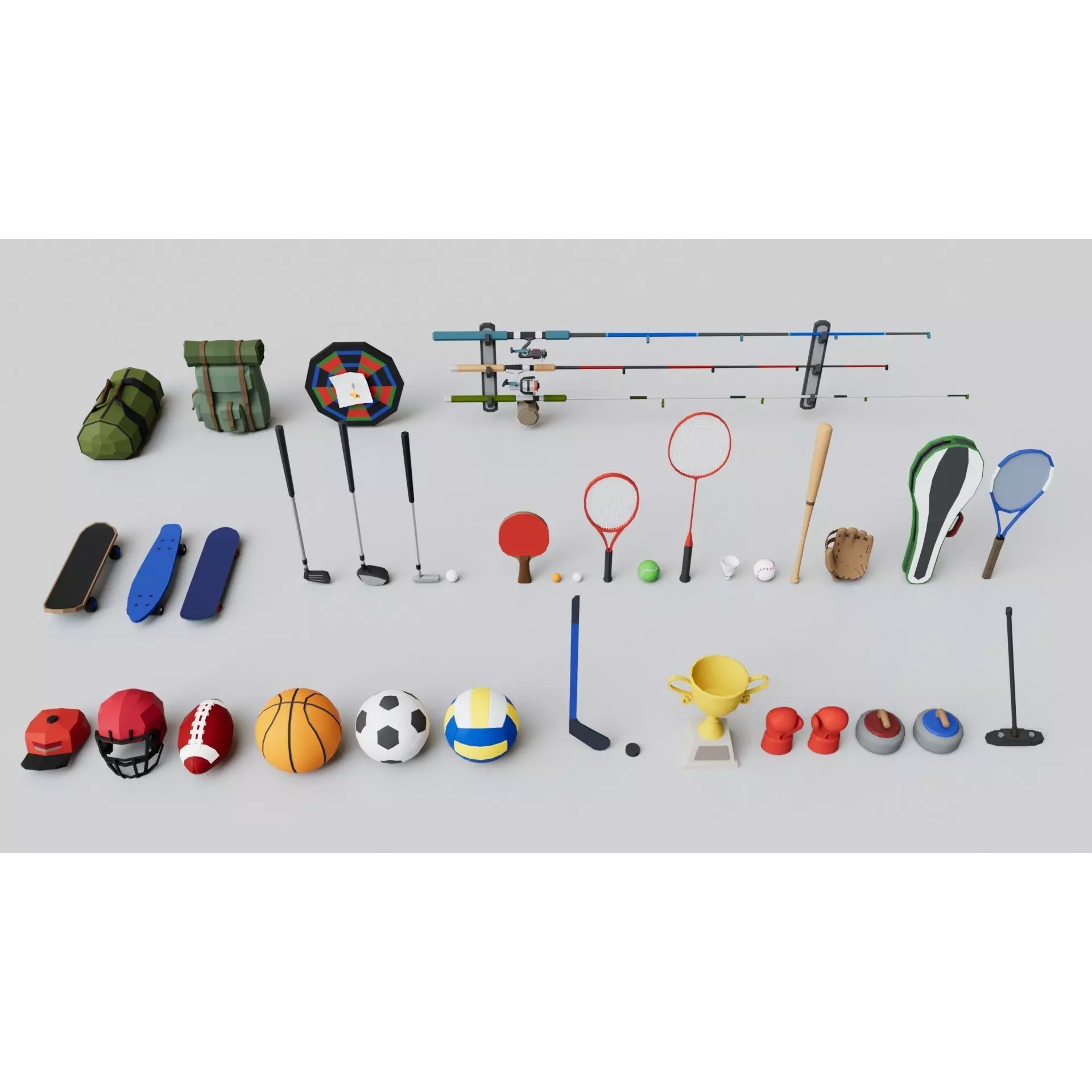 Ultimate Mega Pack - Low-Poly Game-Ready 3D Model - View 25