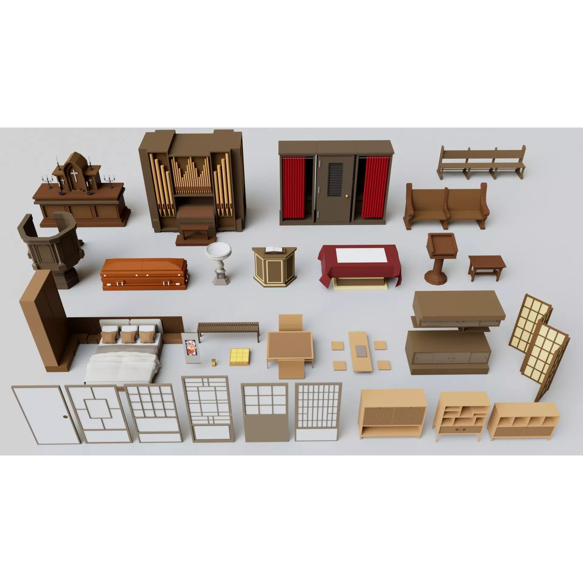 Ultimate Mega Pack - Low-Poly Game-Ready 3D Model - View 26