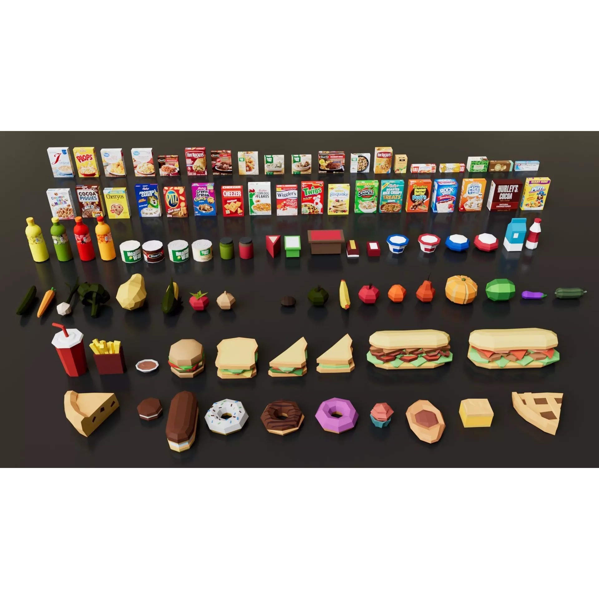 Ultimate Mega Pack - Low-Poly Game-Ready 3D Model - View 28