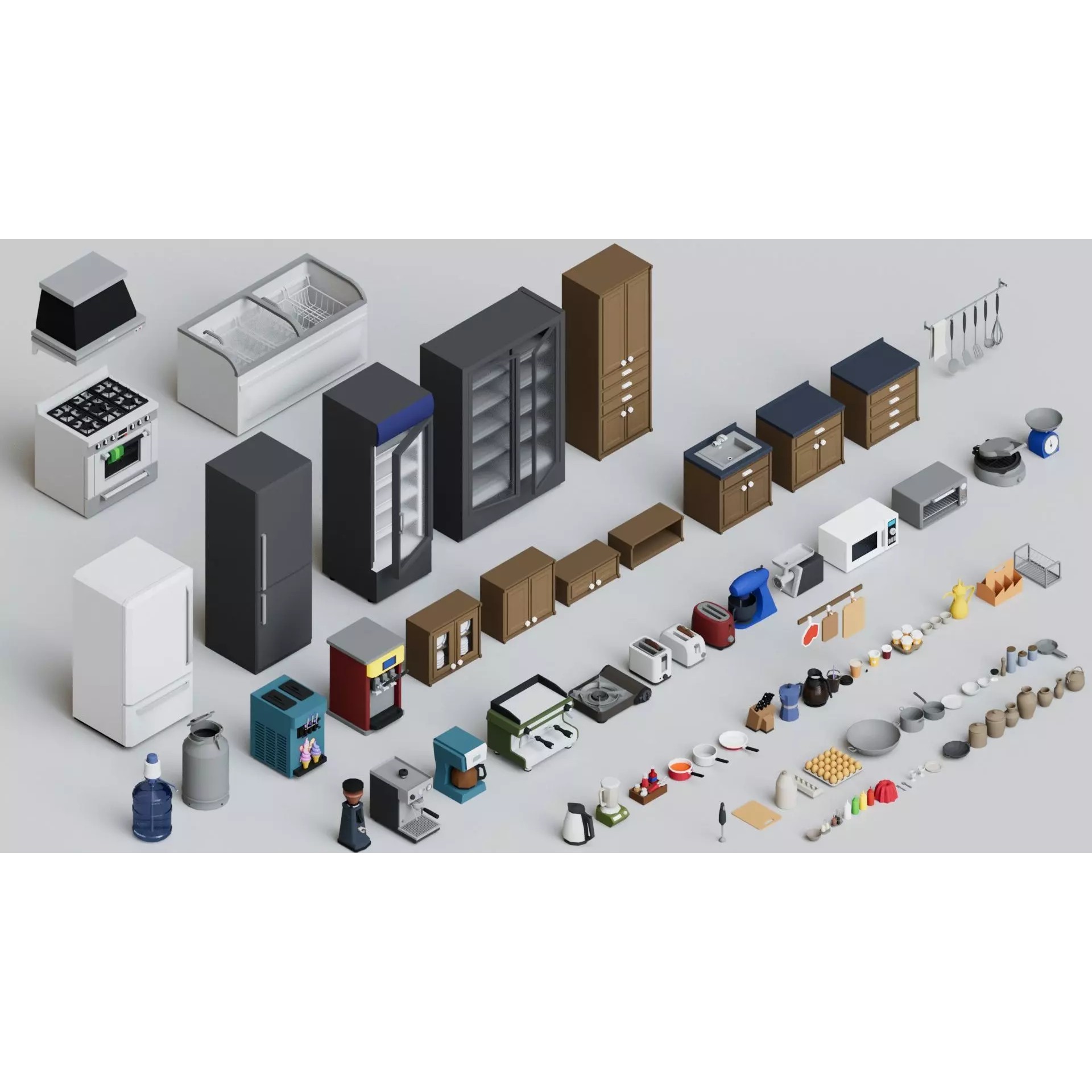 Ultimate Mega Pack - Low-Poly Game-Ready 3D Model - View 4