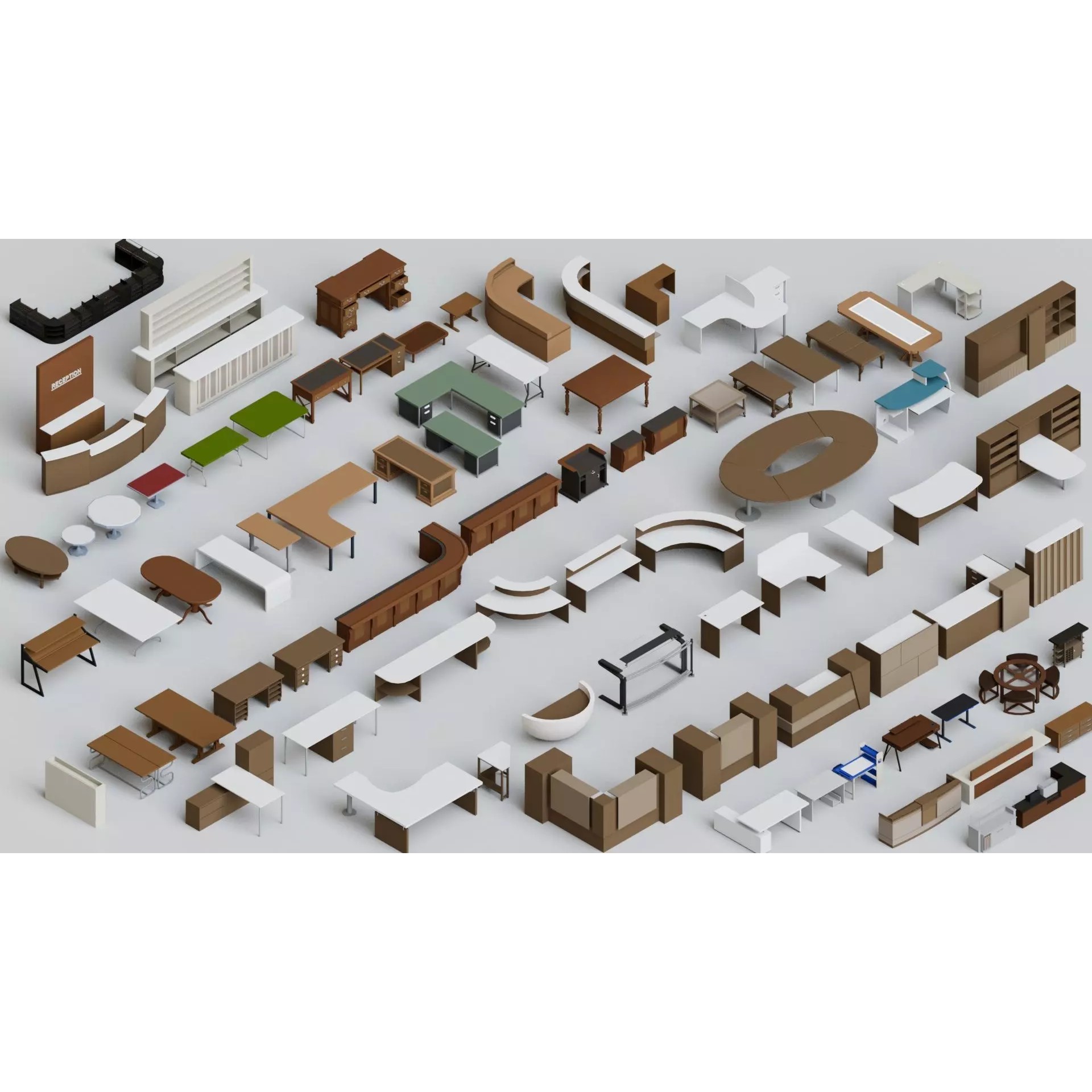 Ultimate Mega Pack - Low-Poly Game-Ready 3D Model - View 8