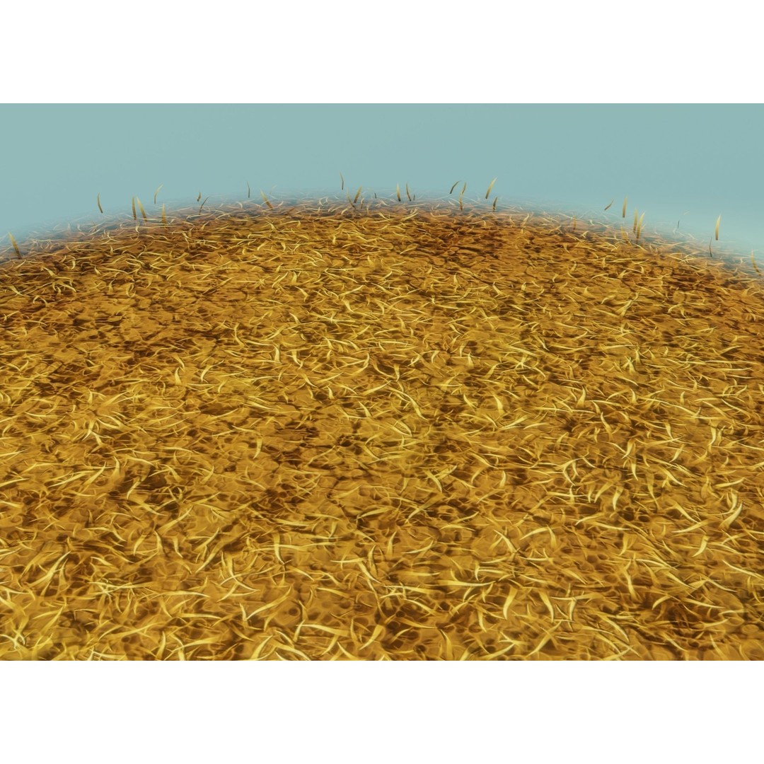 Cartoon Savanna Terrain 3D Model – Low Poly Game Asset, FBX, Blender - View 20