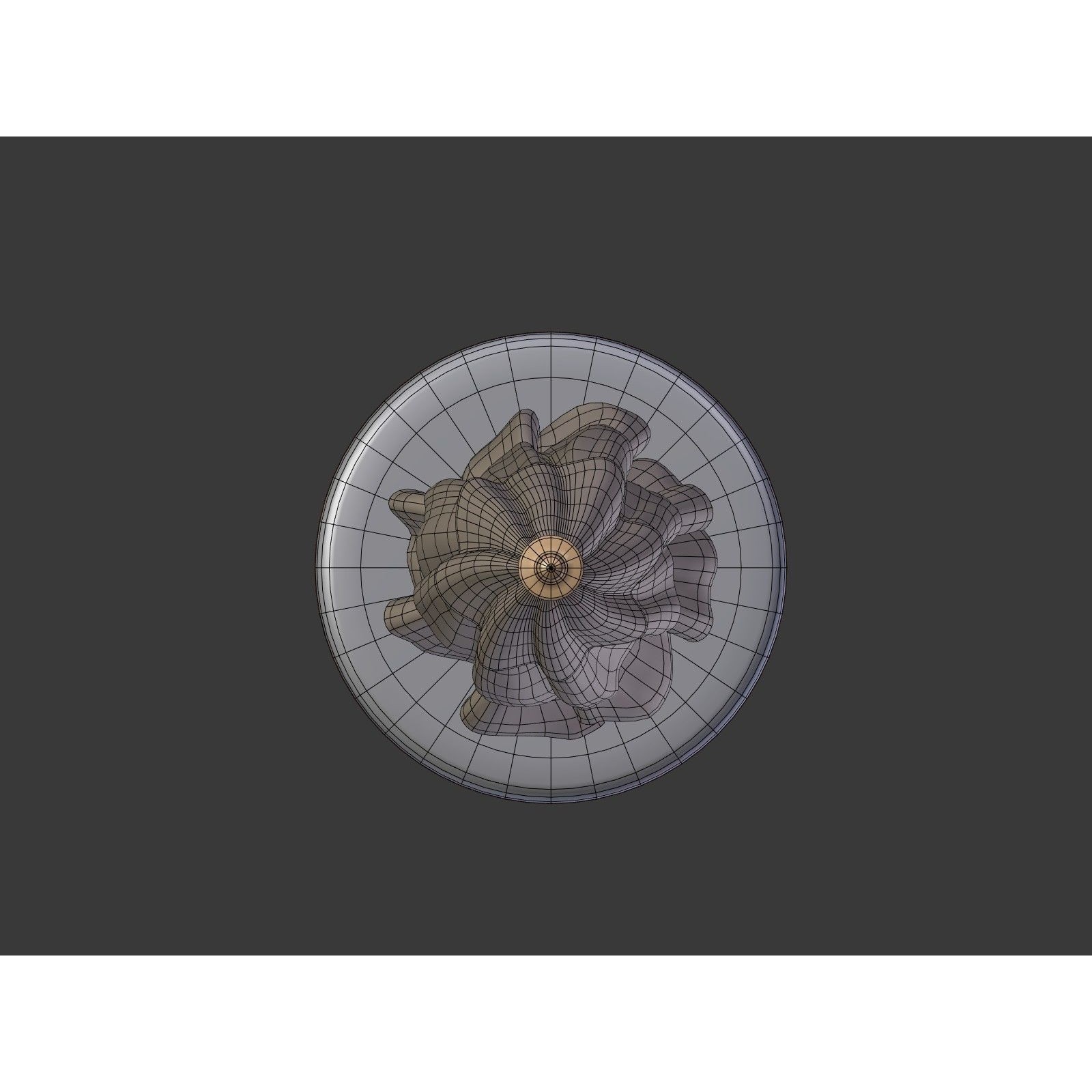 Umbrella Patio Parasol - Low-Poly Game-Ready 3D Model - View 19