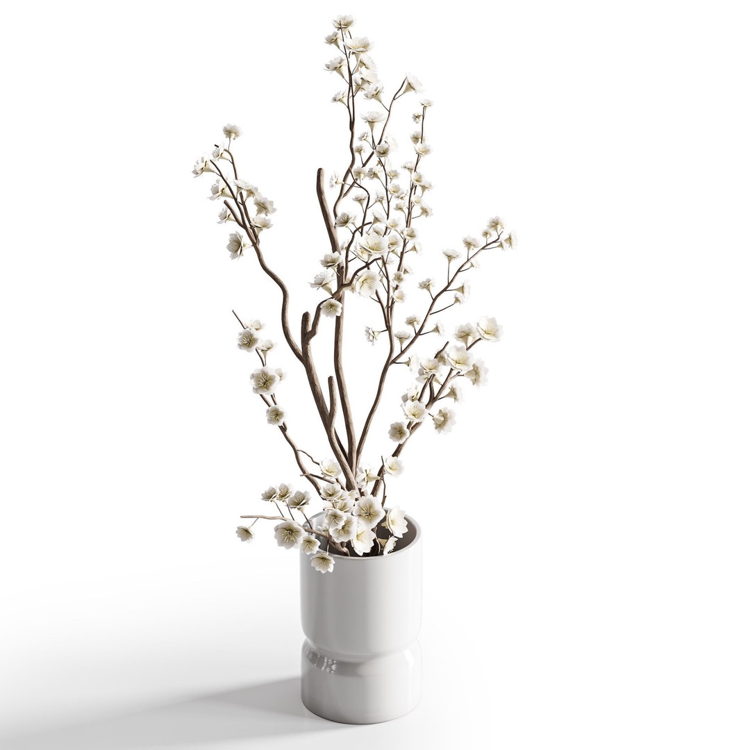 Bouquet 3D Model – High Poly Floral Asset, FBX and OBJ Formats - View 4