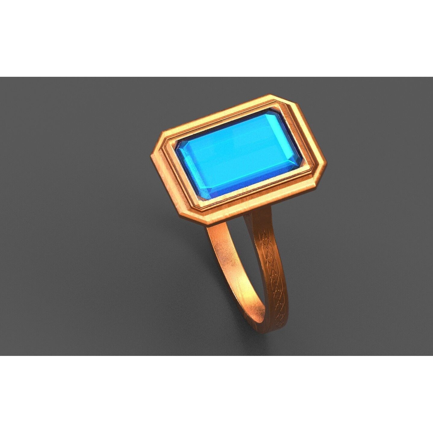 Generic Ring - Low-Poly Game-Ready 3D Model