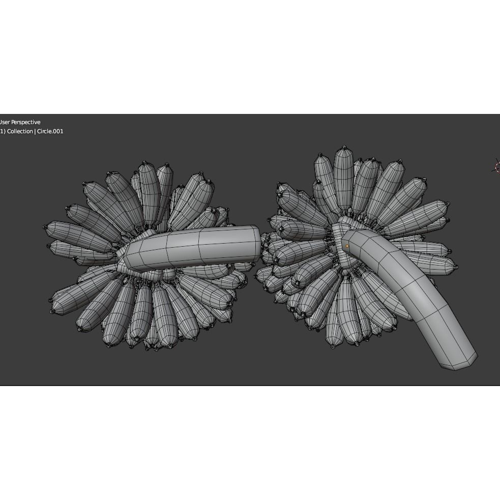 Green and Yellow Bananas 3D Model – Low Poly PBR Asset, FBX, OBJ, Blender - View 31
