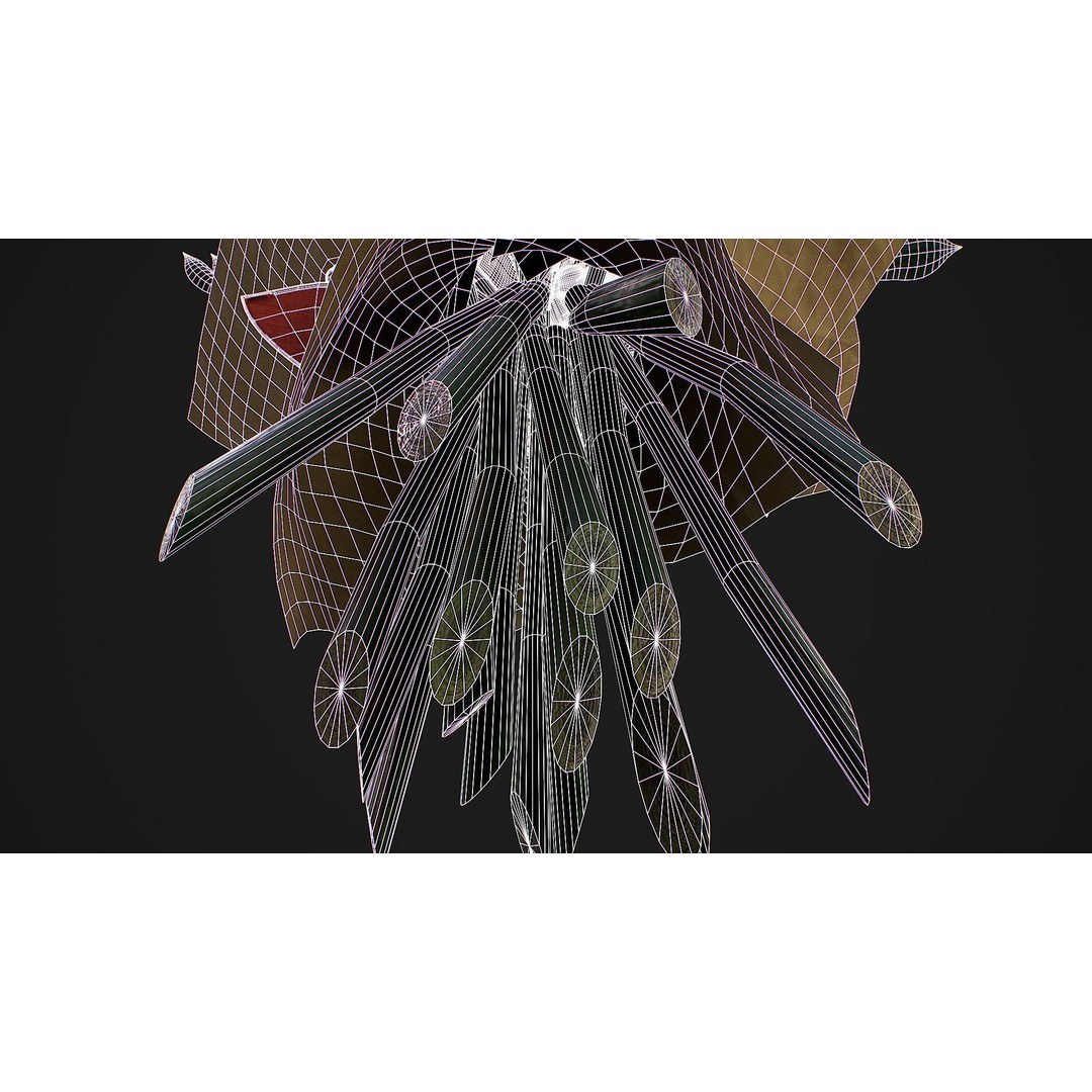 Bouquet 3D Model – High Definition PBR Floral Asset, FBX & OBJ - View 12